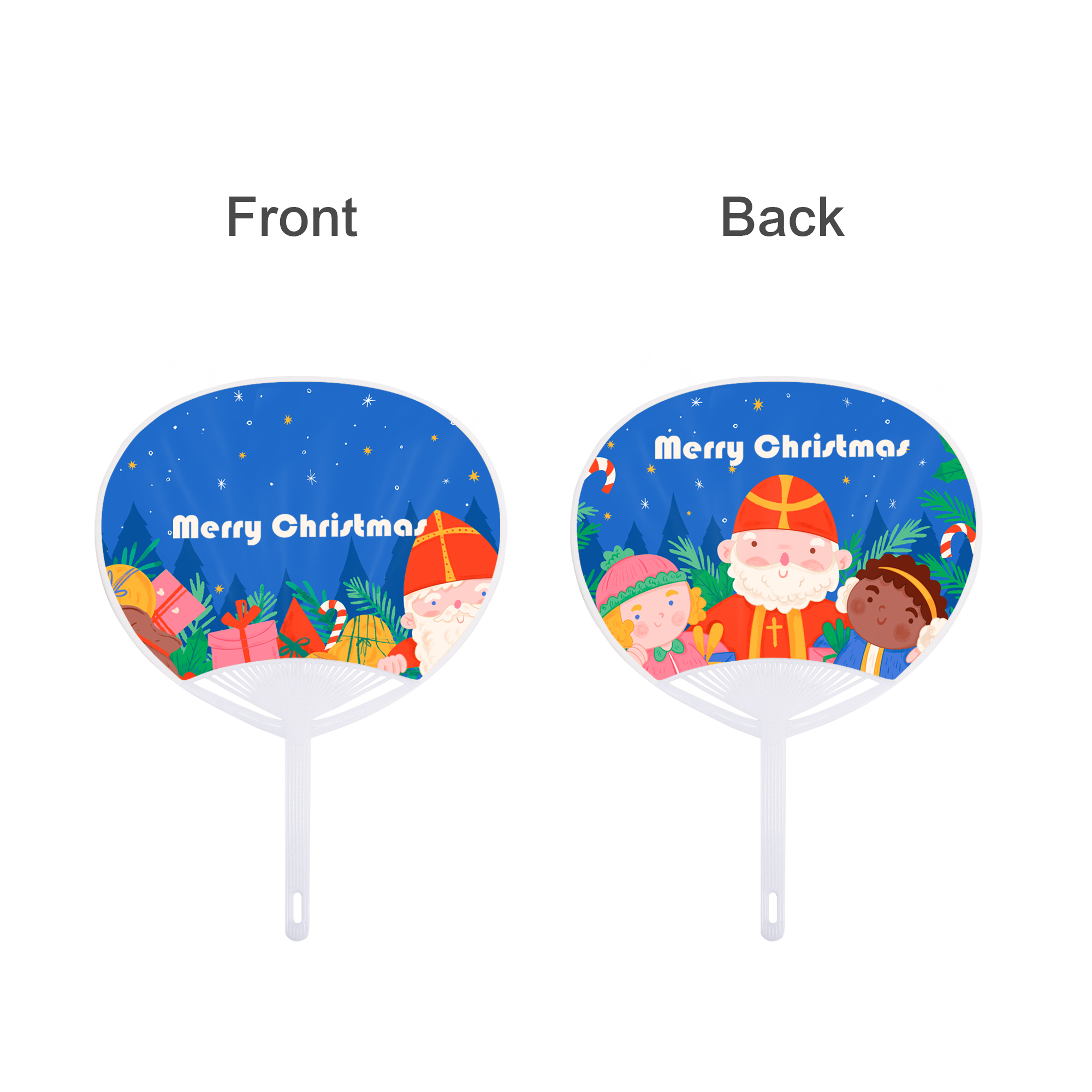 PVC Hand Fan - Image 2