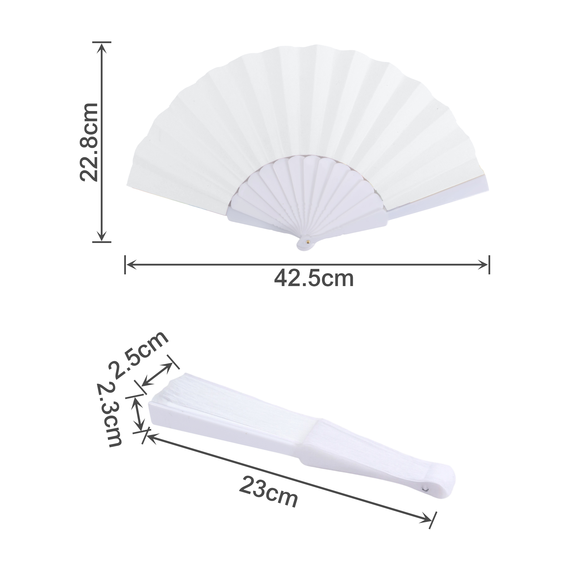 Paper Hand Held Fan - Image 5