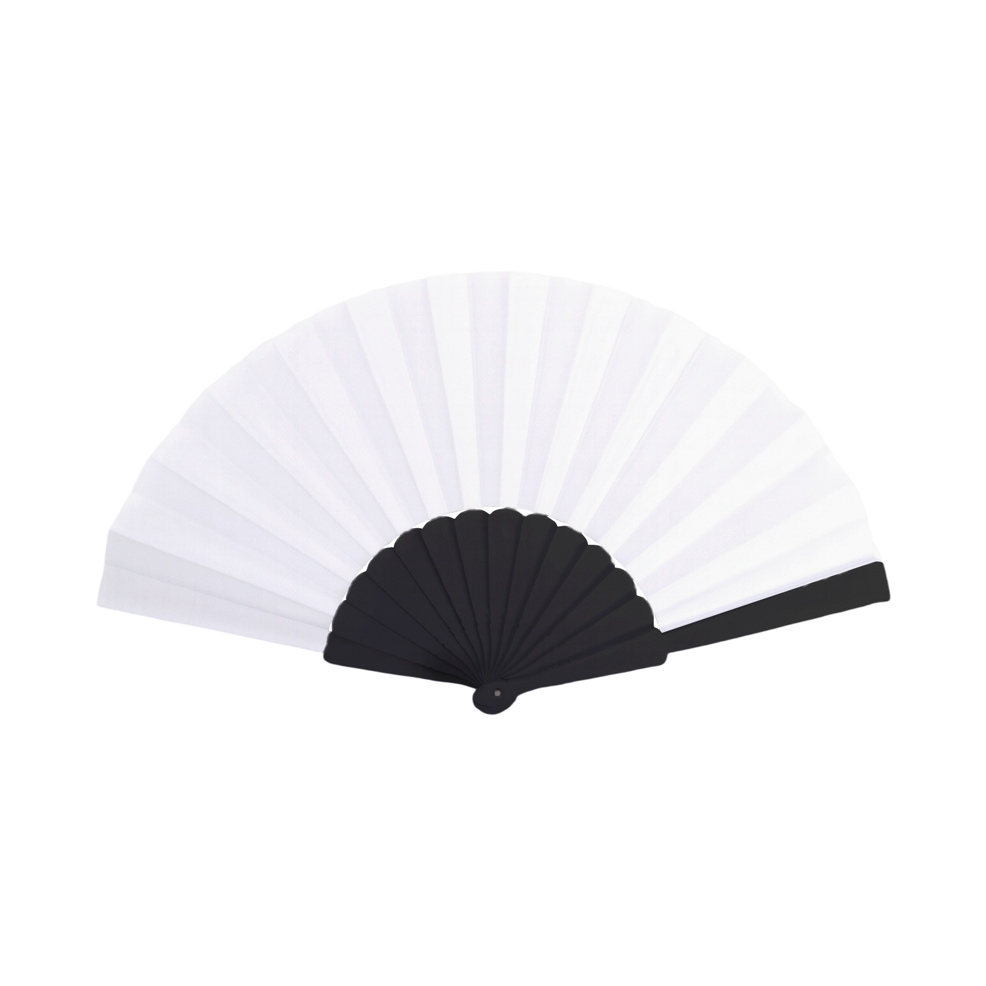 Fabric Hand Held Fan - Image 3