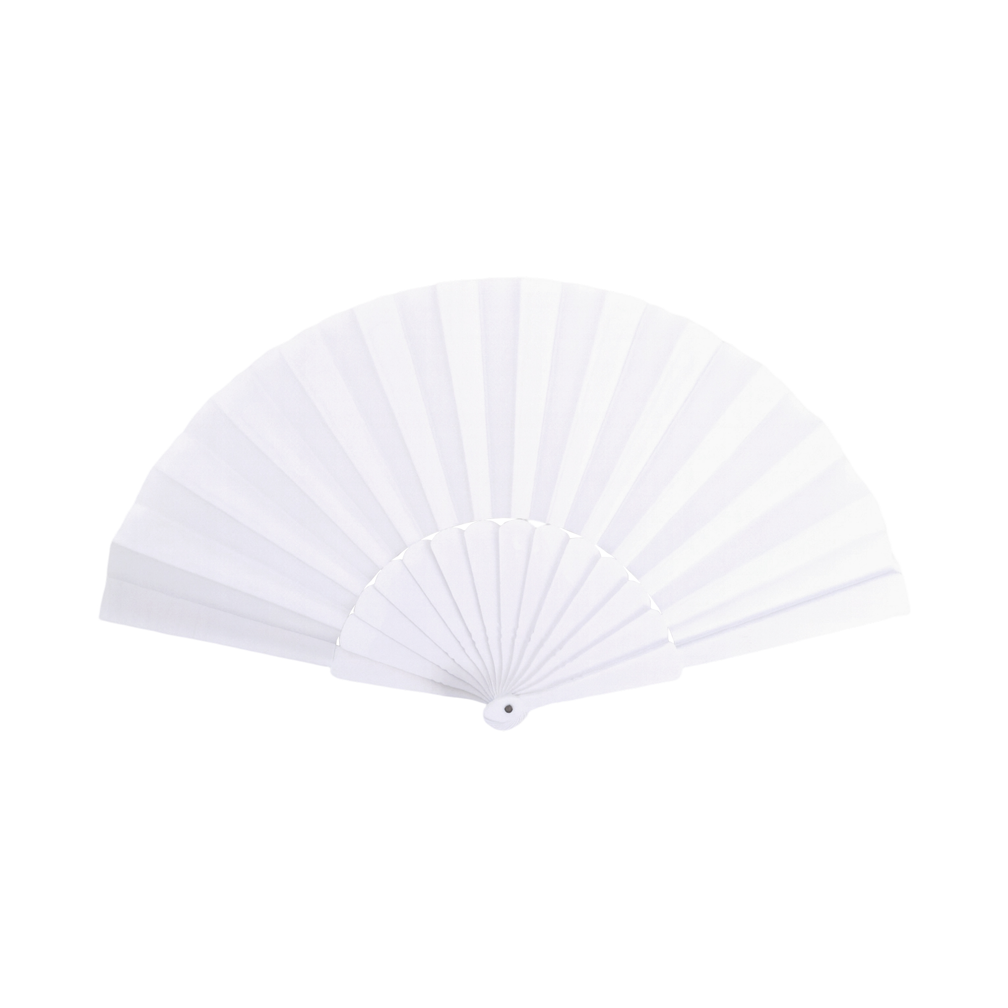 Fabric Hand Held Fan - Image 2