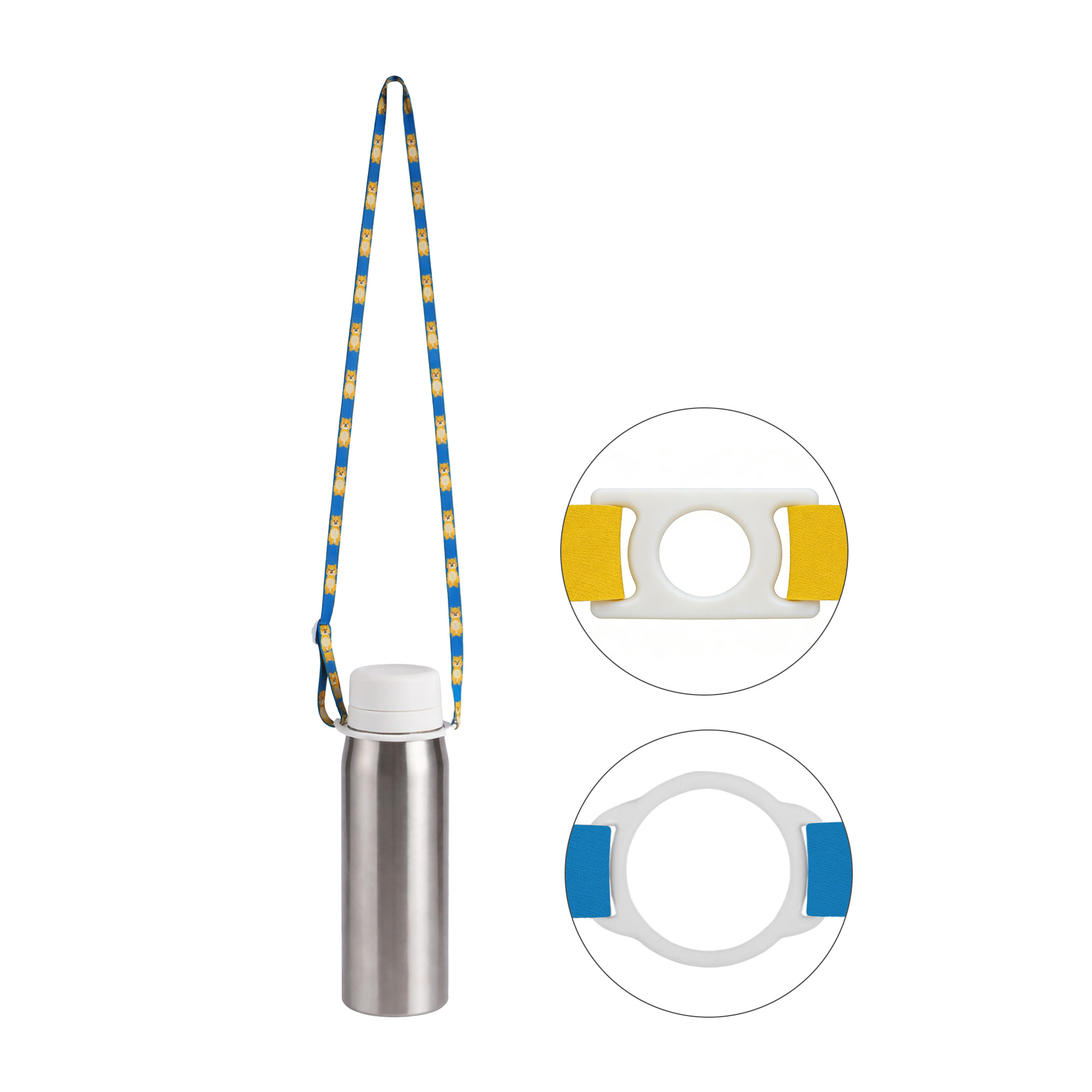 RPET Outdoor Water Bottle Lanyard - Image 2