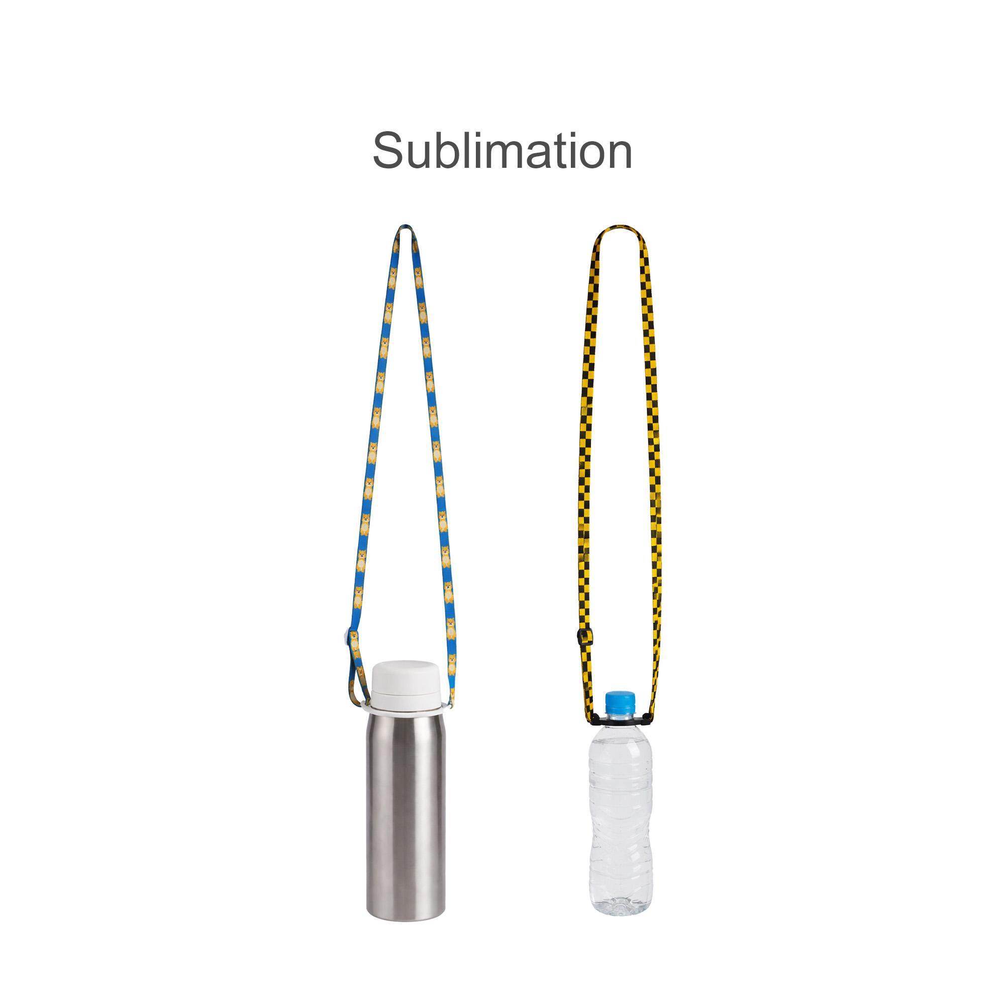 RPET Outdoor Water Bottle Lanyard - Image 5