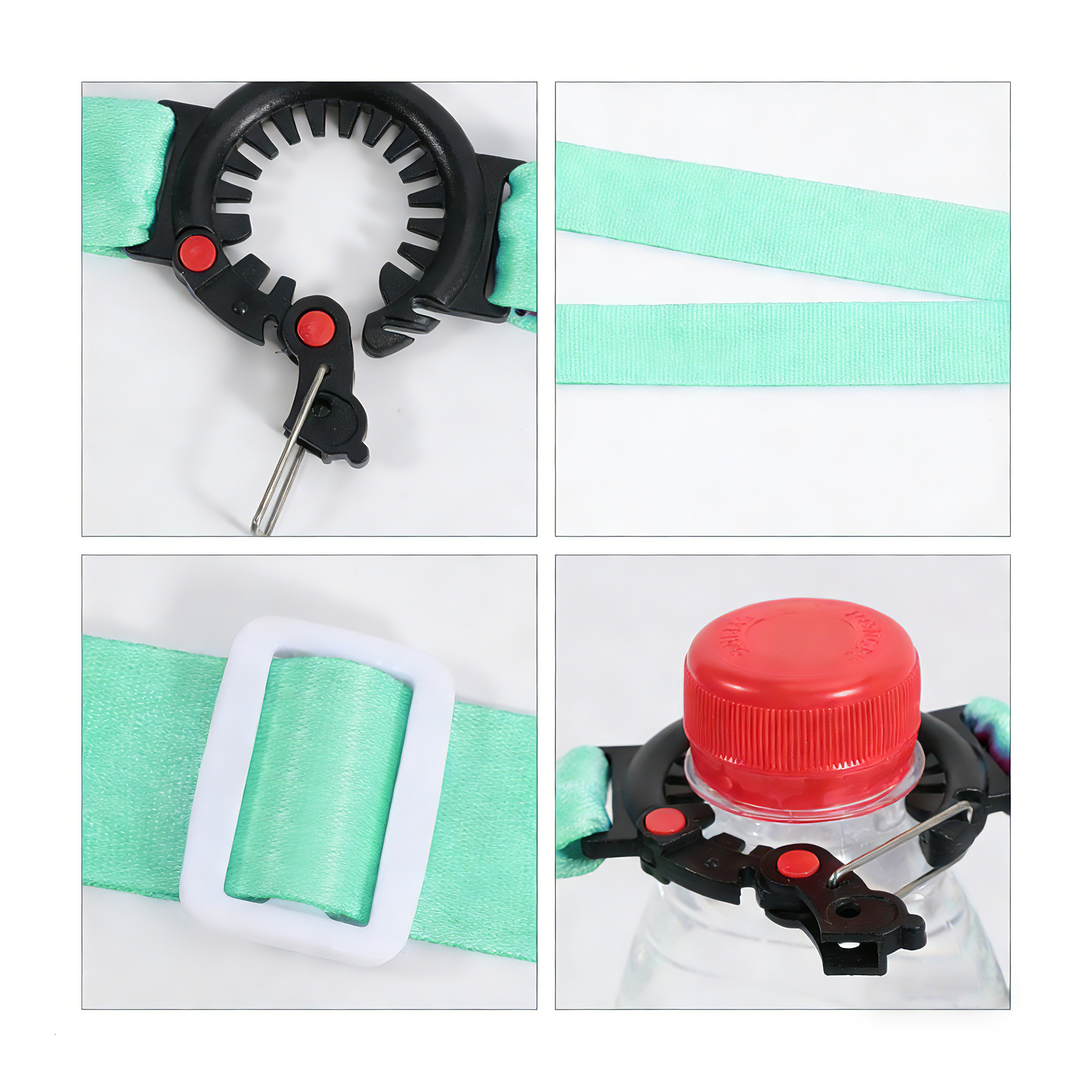 RPET Water Bottle Lanyard - Image 4