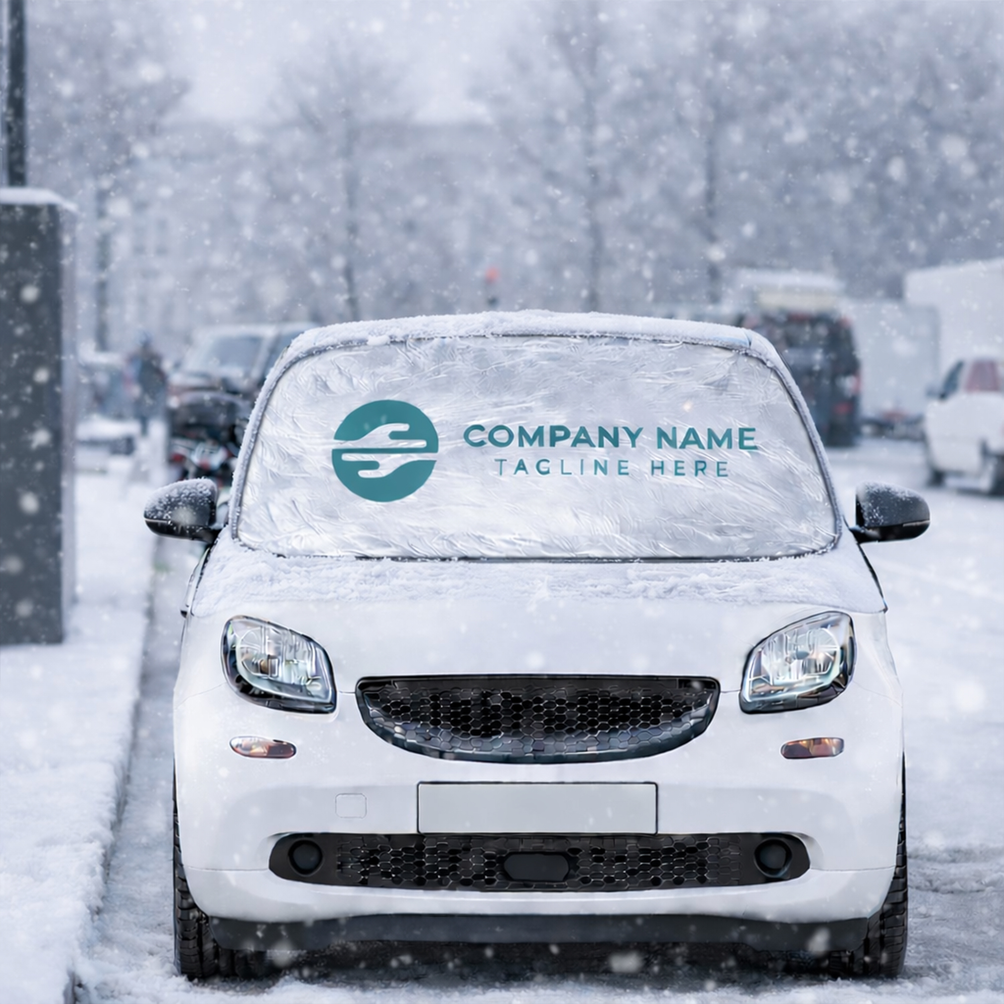 Aluminum Car Snow Cover - Image 8