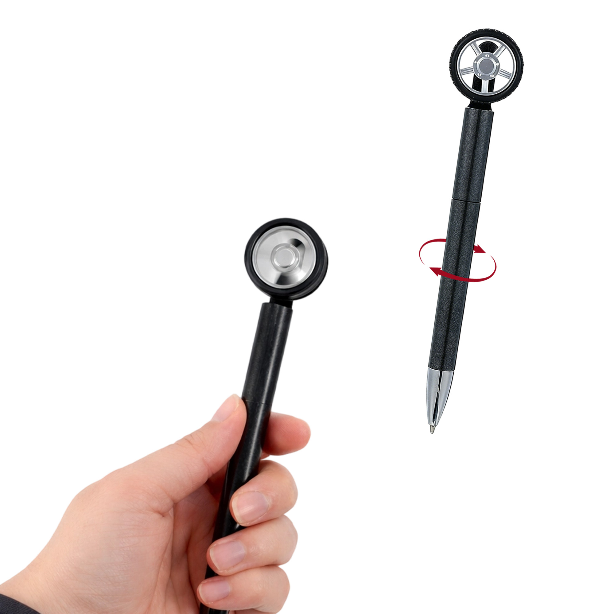 Fidget Spin Tyre Shape Pen - Image 14
