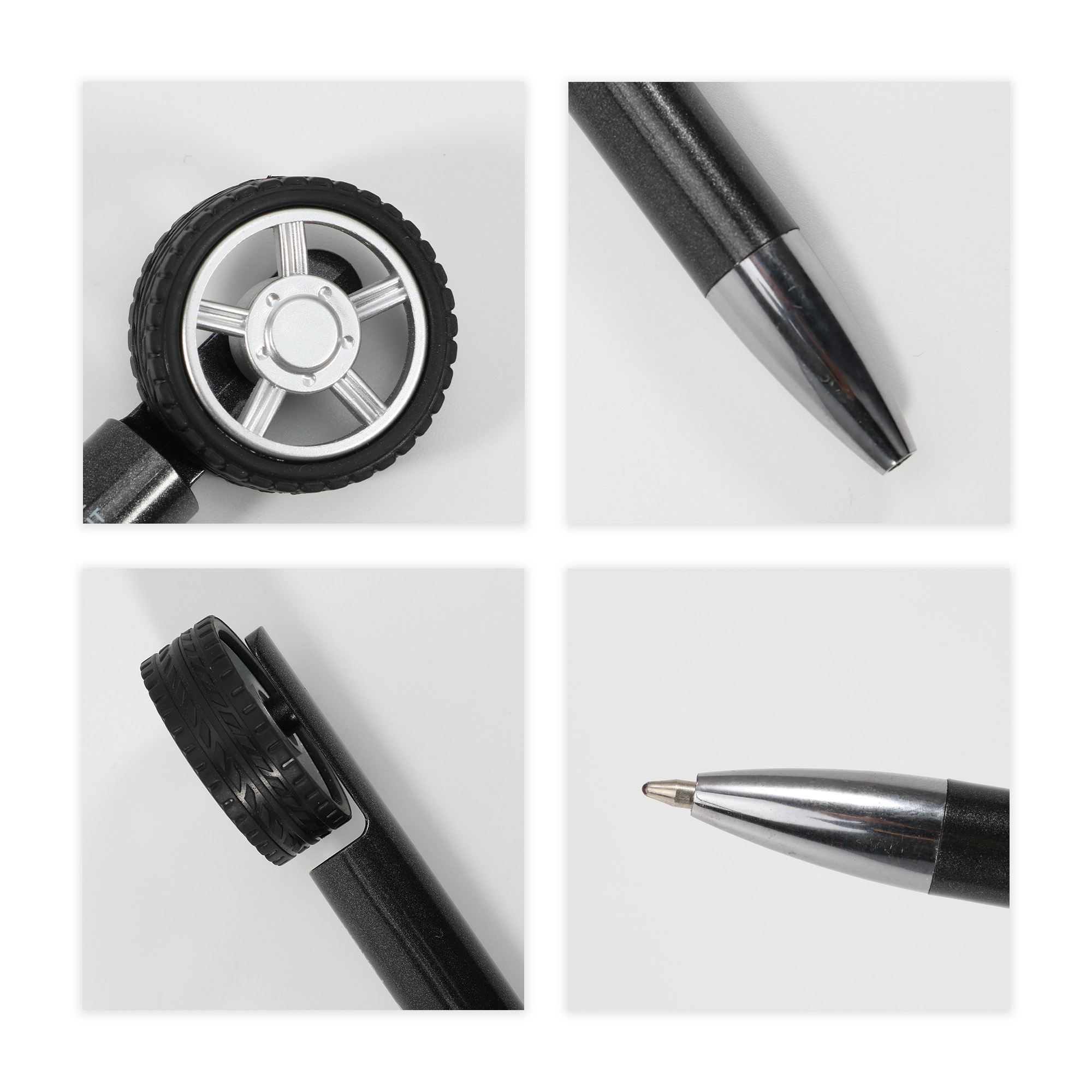 Fidget Spin Tyre Shape Pen - Image 12