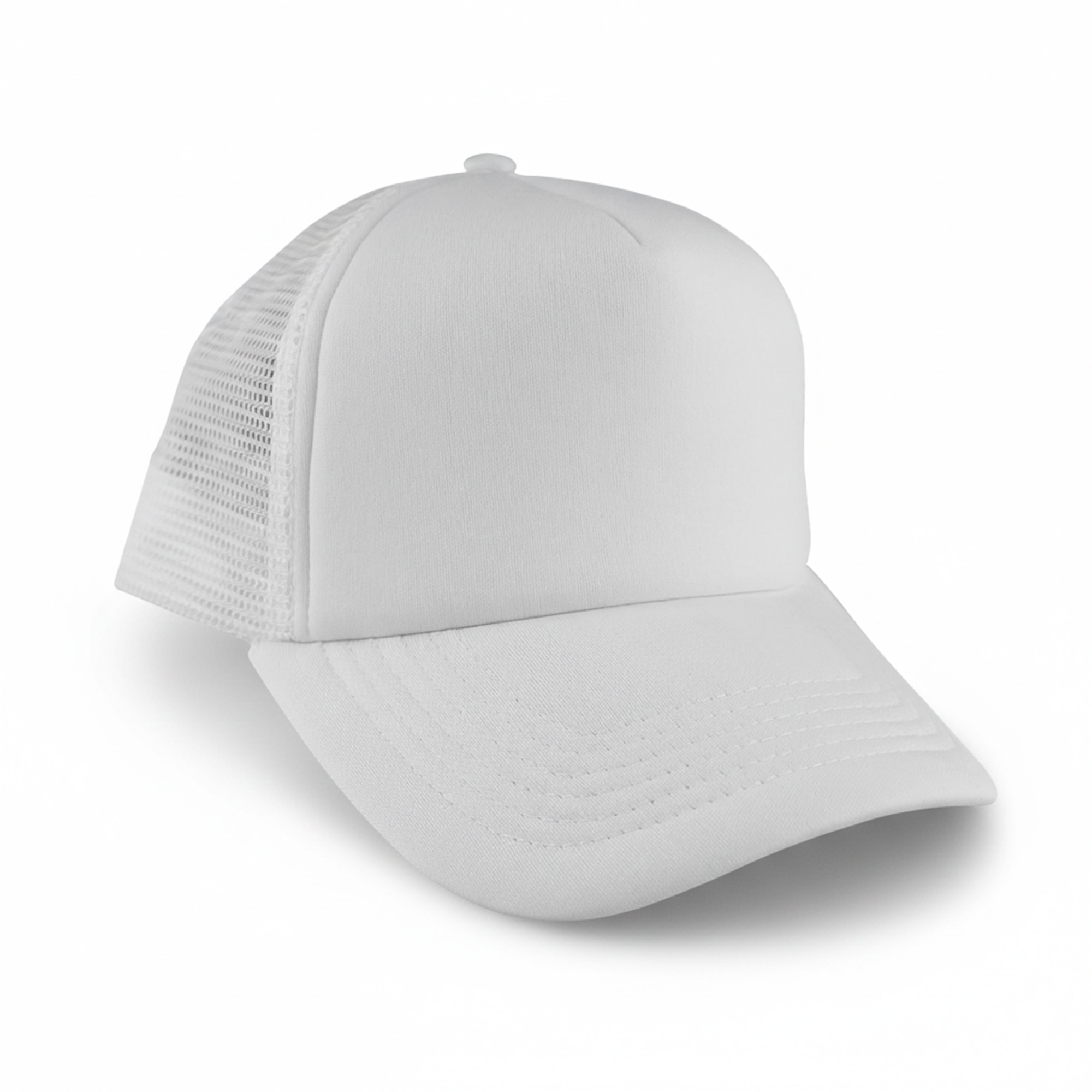 Classic 5 Panel Trucker Mesh Cap - Image 4