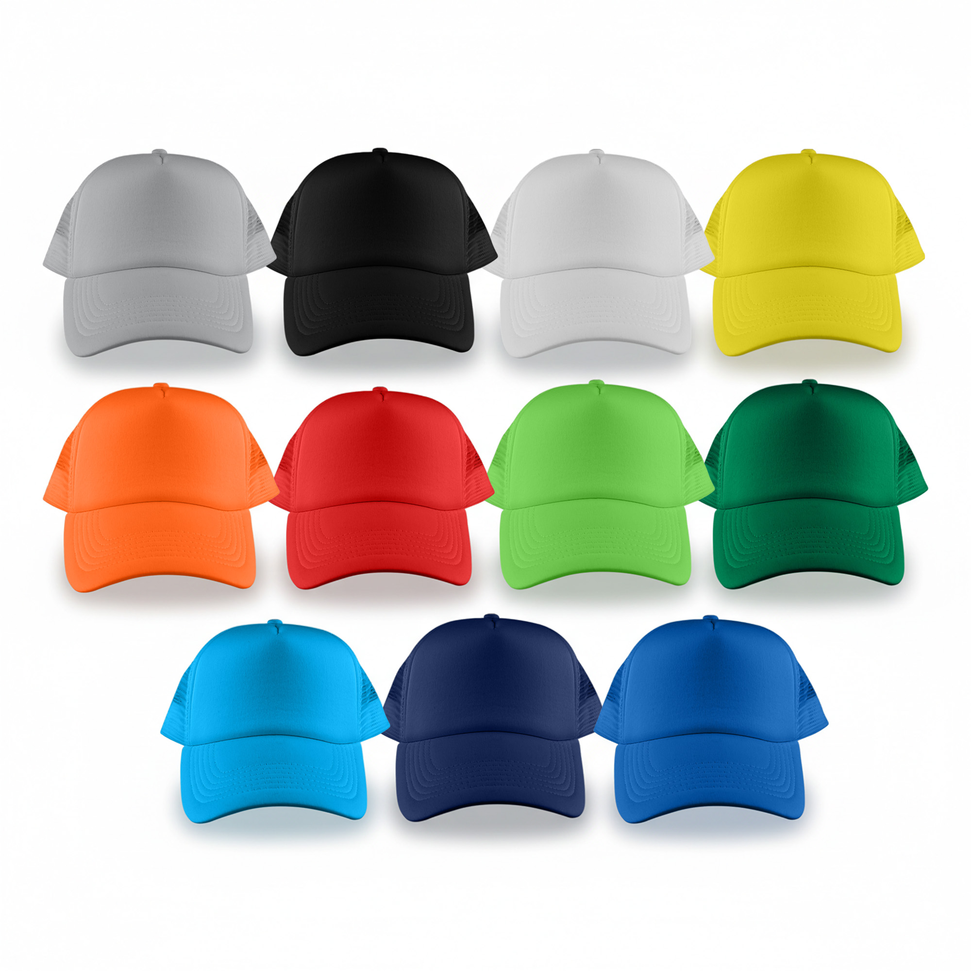 Classic 5 Panel Trucker Mesh Cap - Image 2