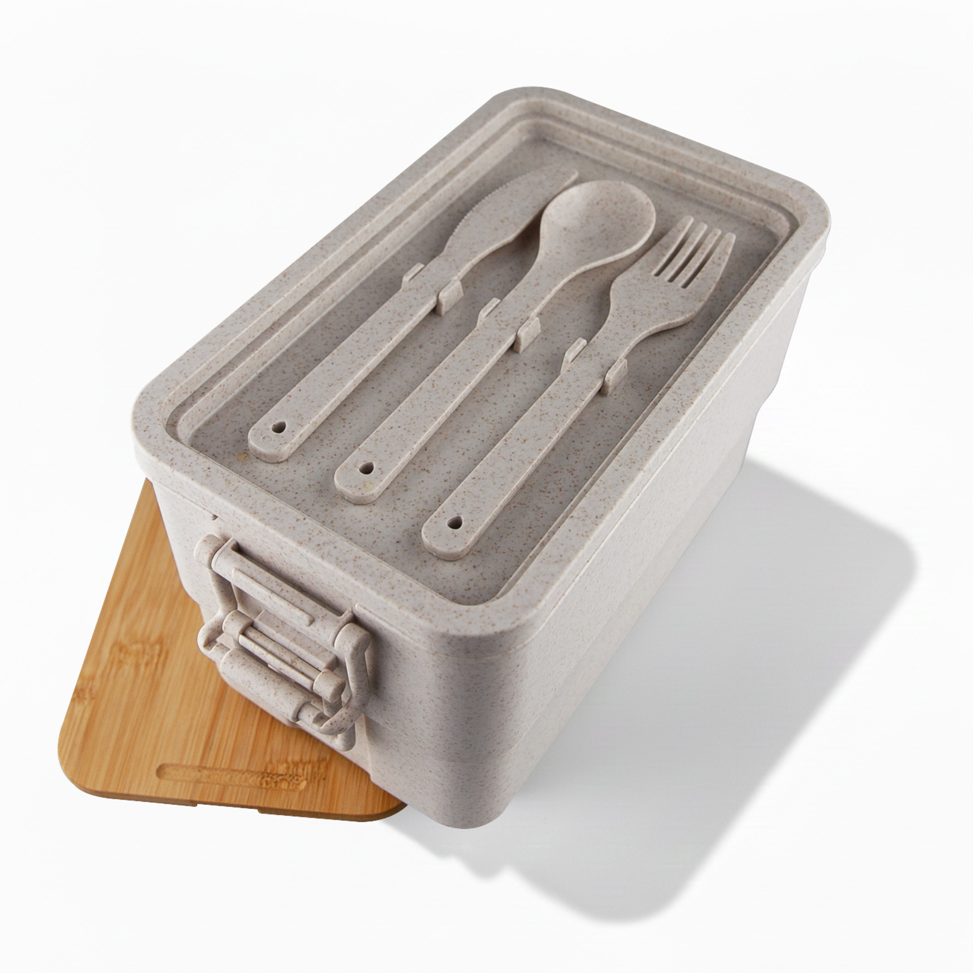 Bamboo Stack & Go Lunch Box - Image 3