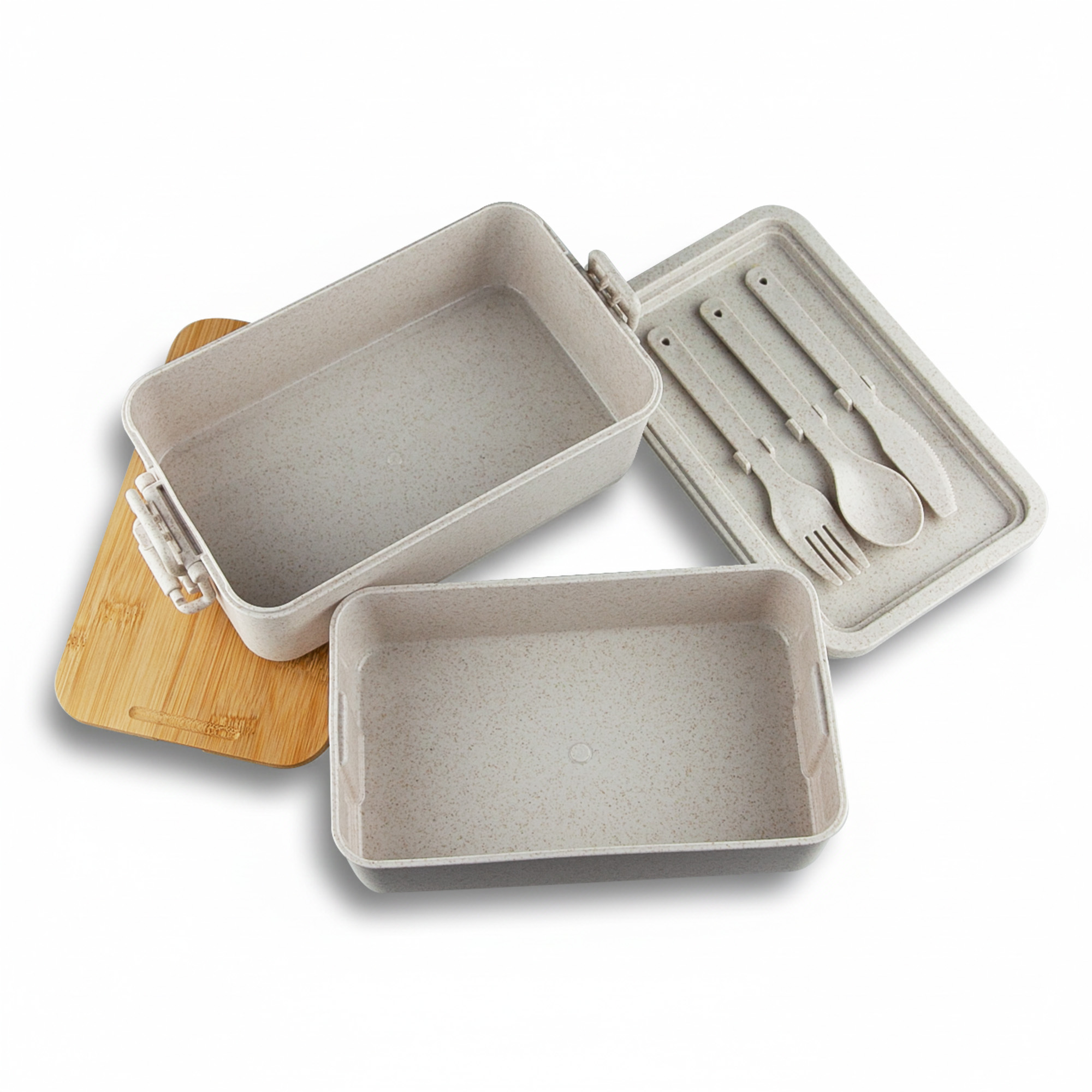 Bamboo Stack & Go Lunch Box - Image 6