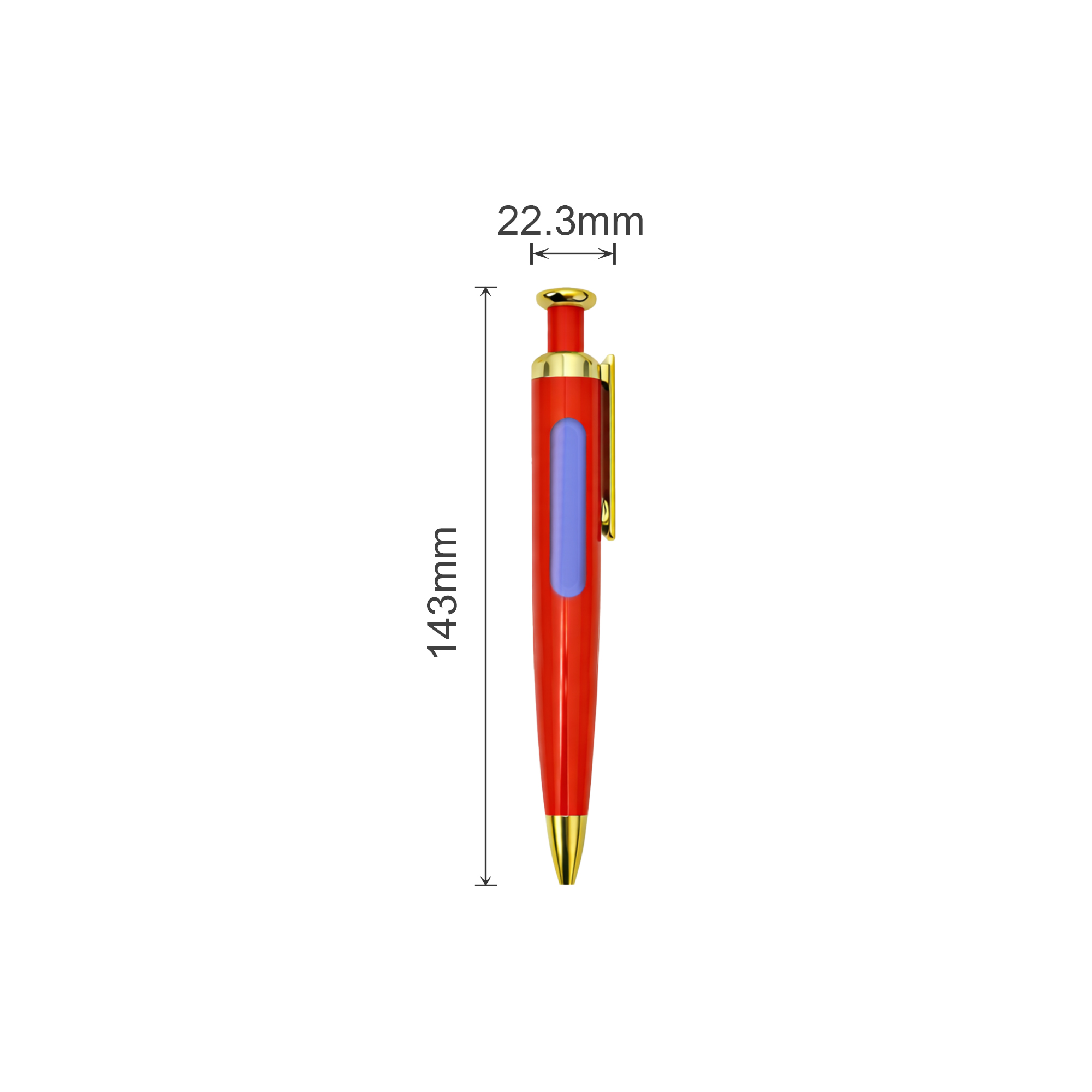 Rocket Shape Spin Message Pen - Image 6