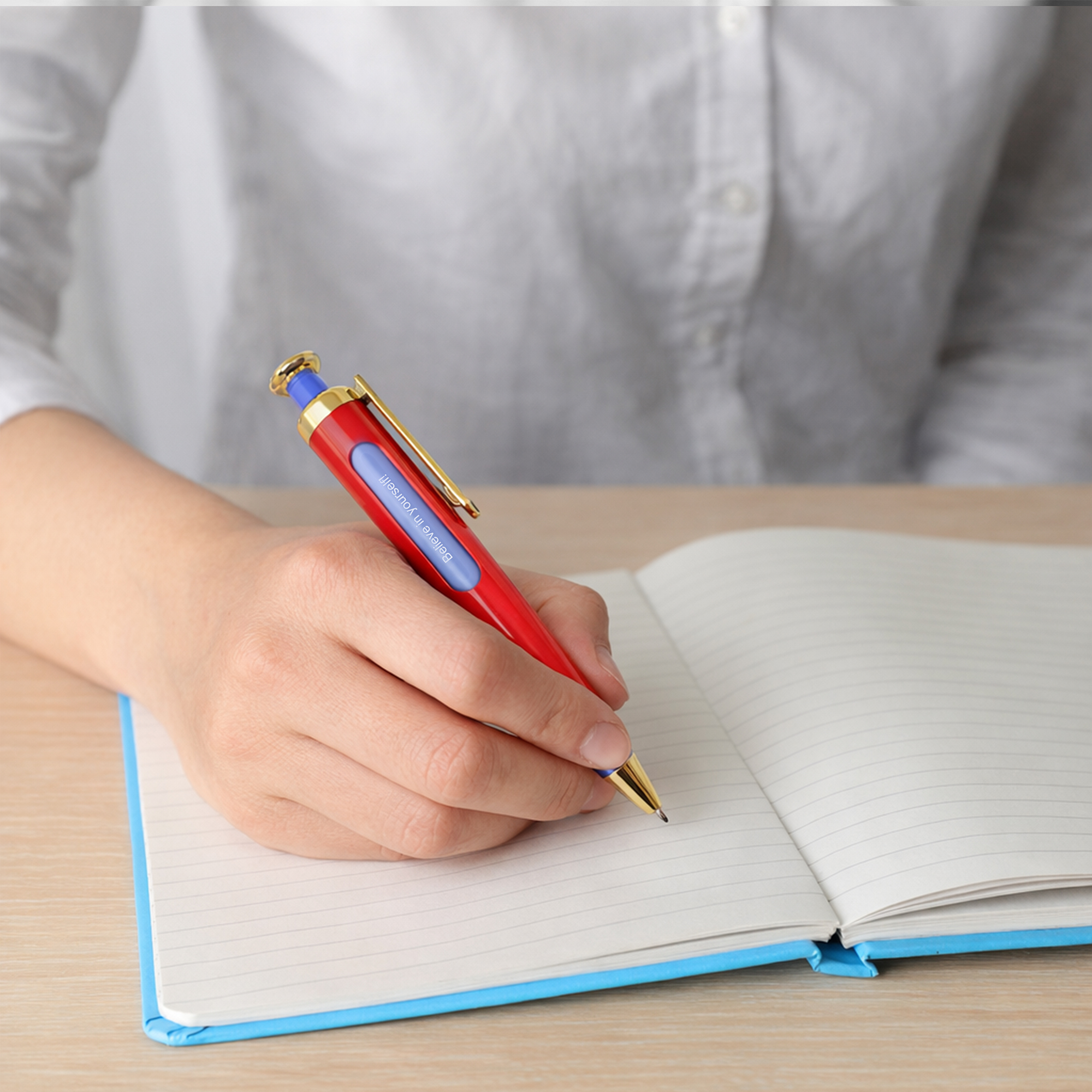 Rocket Shape Spin Message Pen - Image 11