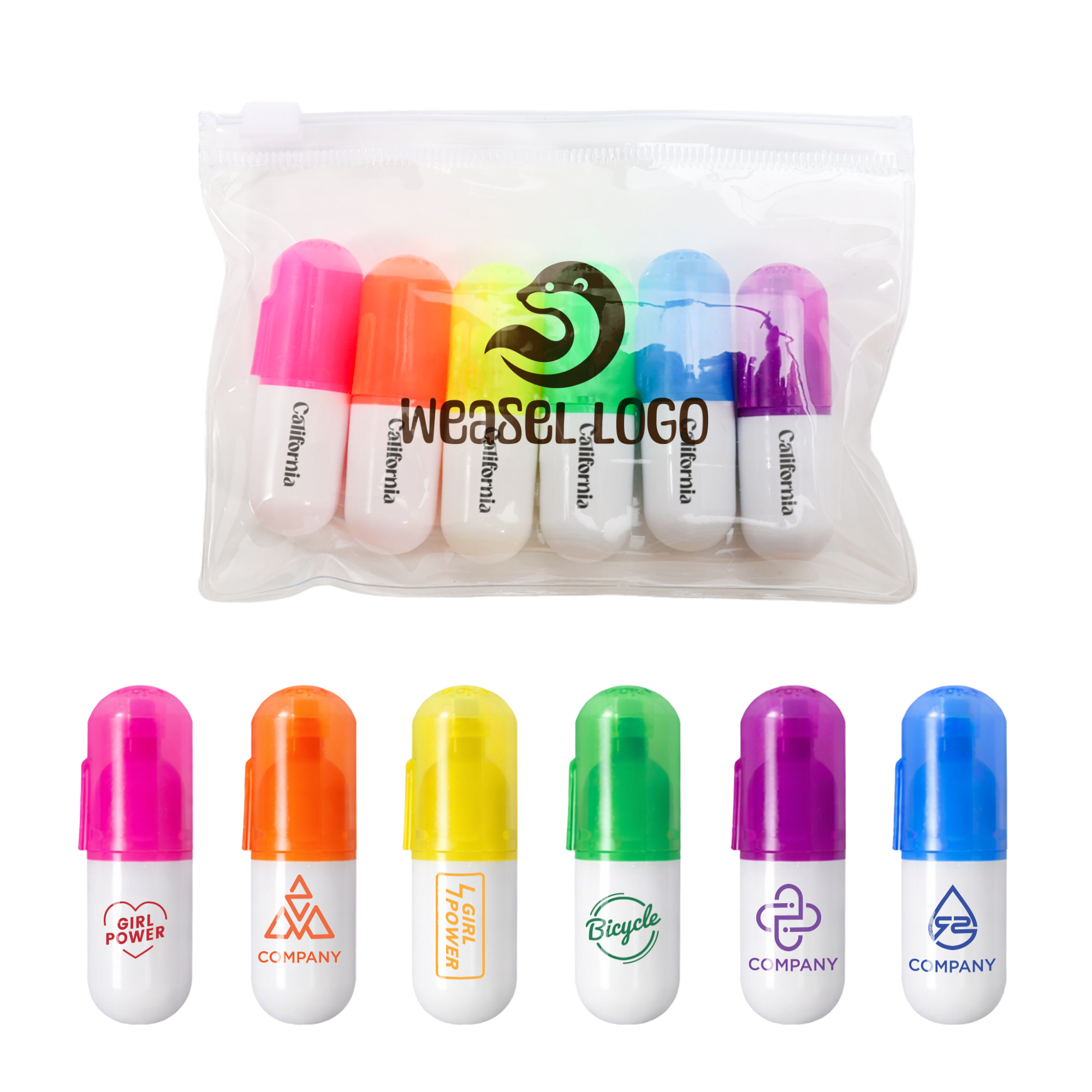 Capsule Highlighter Sets