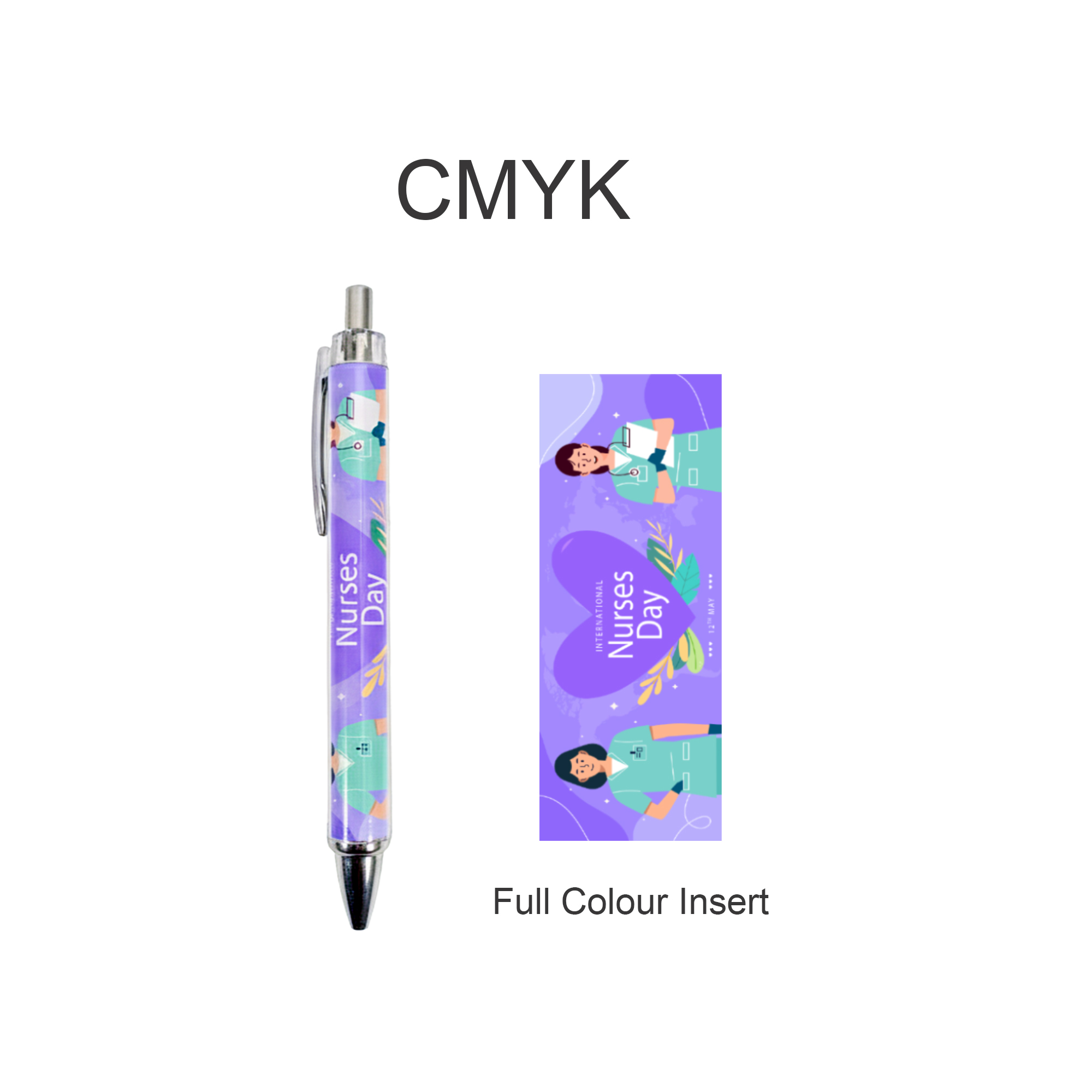 Insert Paper Ballpoint Pen - Image 7