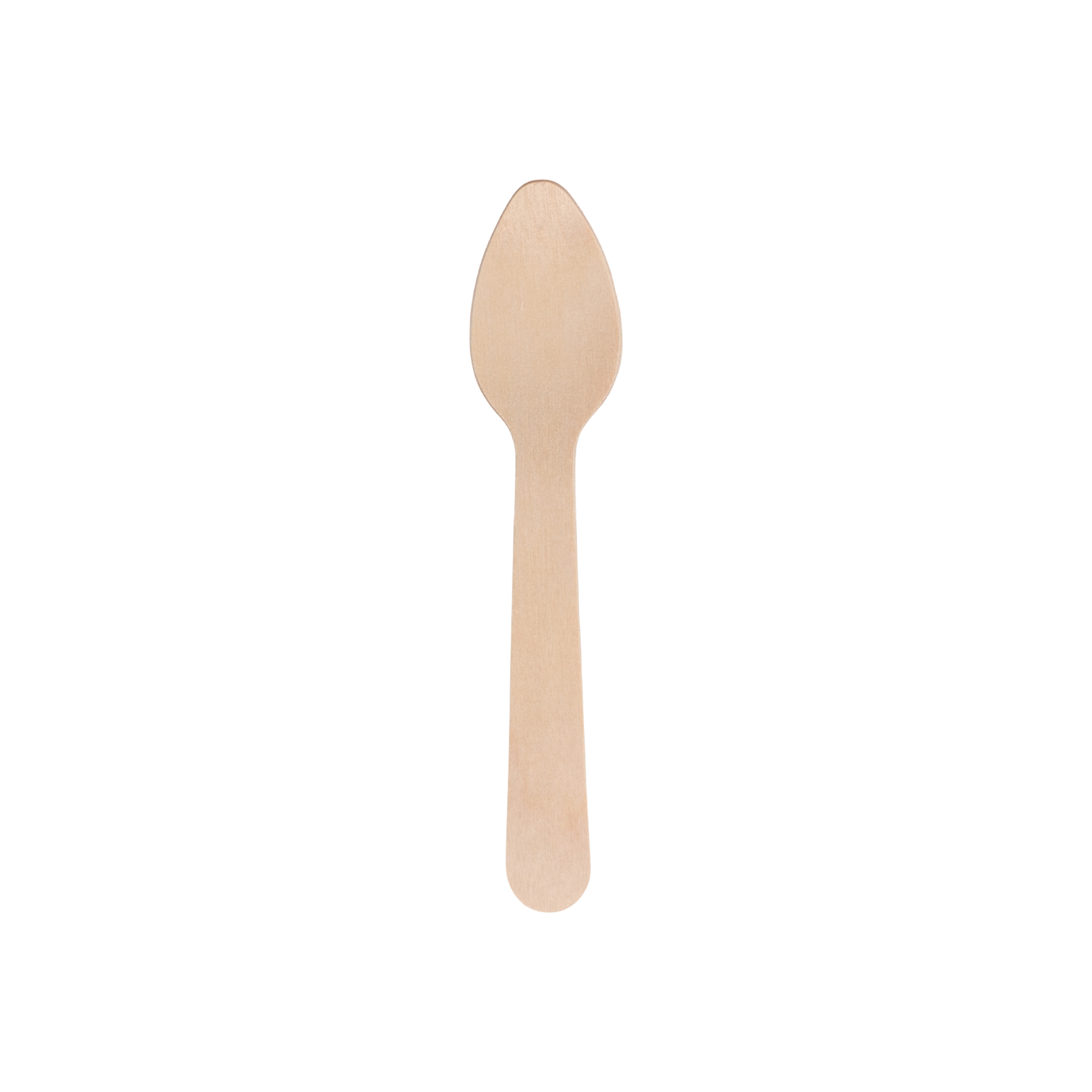 Pack of 100 Per Pack Disposable Birch Spoons/Forks (Small) - Image 5