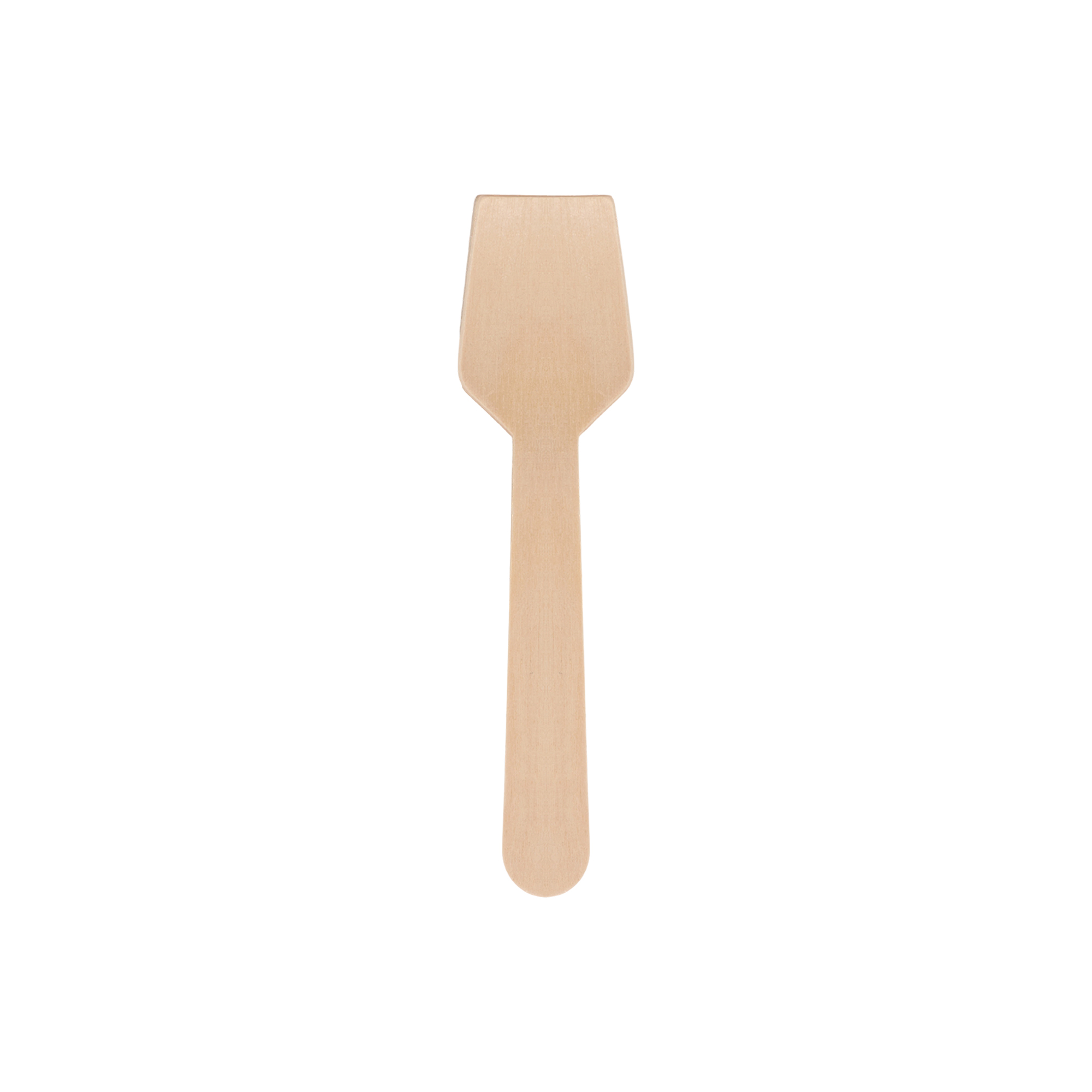 Pack of 100 Per Pack Disposable Birch Spoons/Forks (Small) - Image 2