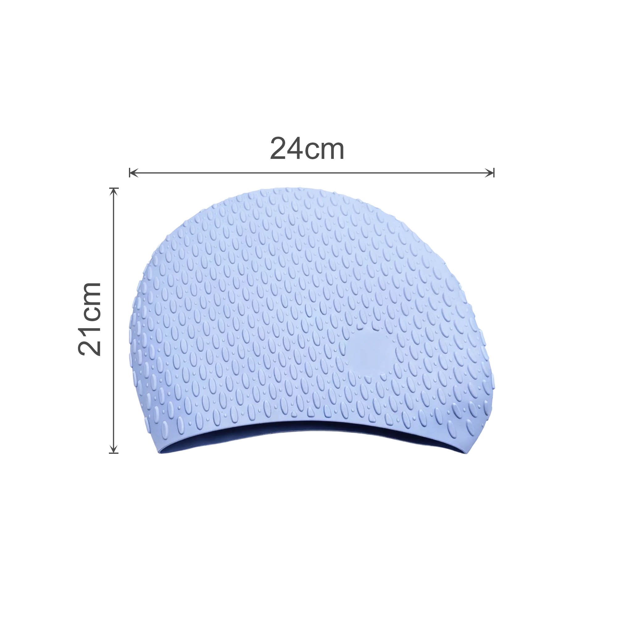 Premium Silicone Swimming Cap-Water Droplets - Image 8