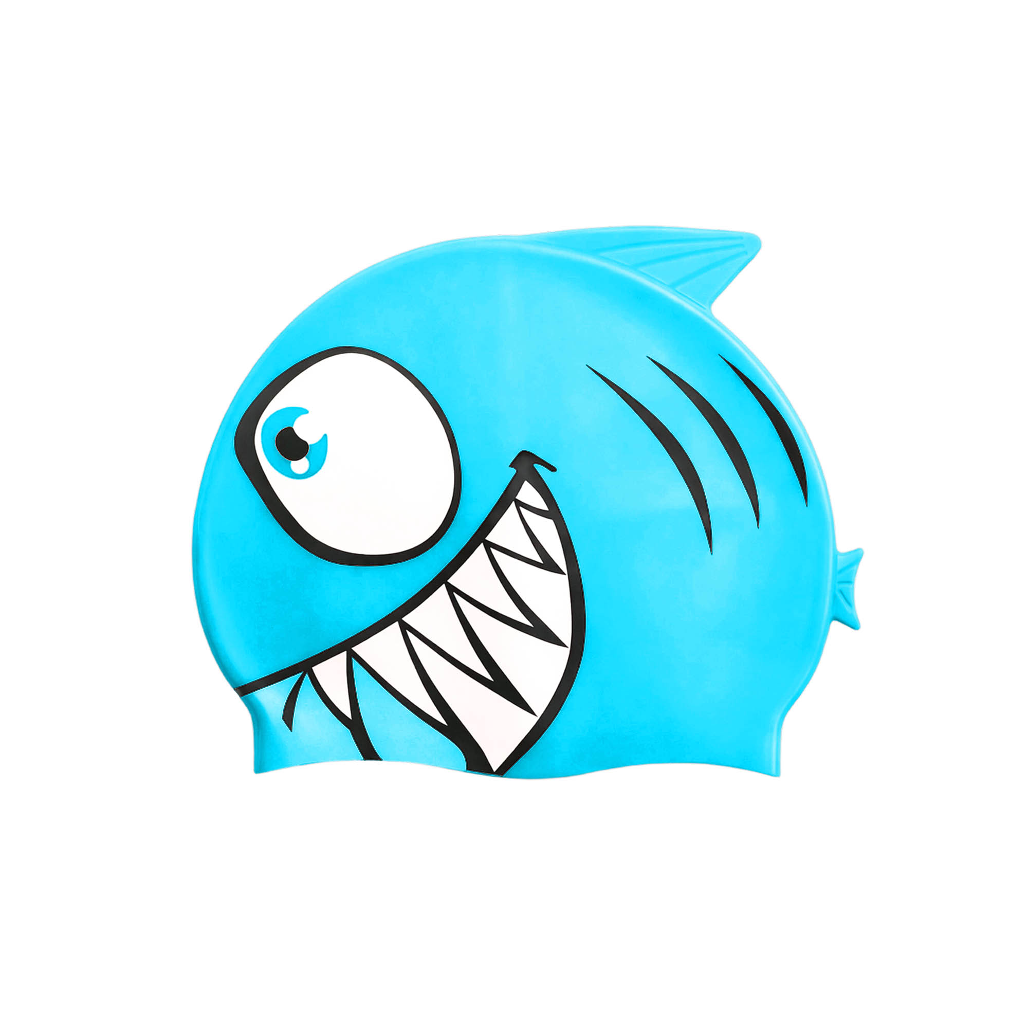 Silicone Swim Cap-Fish Design - Image 2