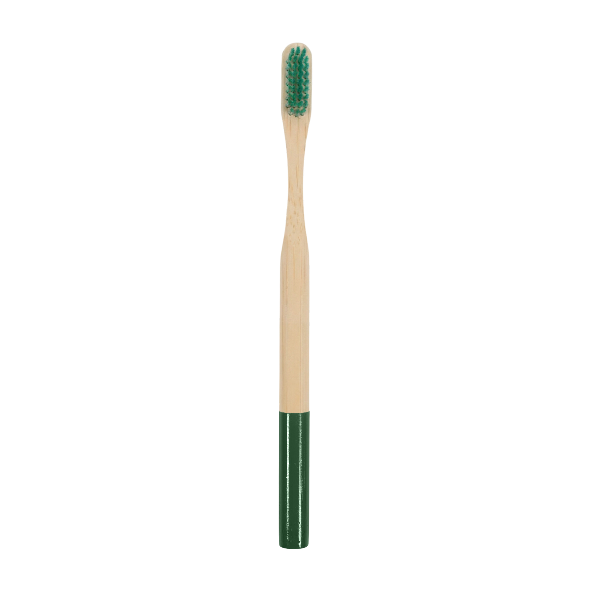 Large Round Handle Colorful Bamboo Toothbrush - Image 6