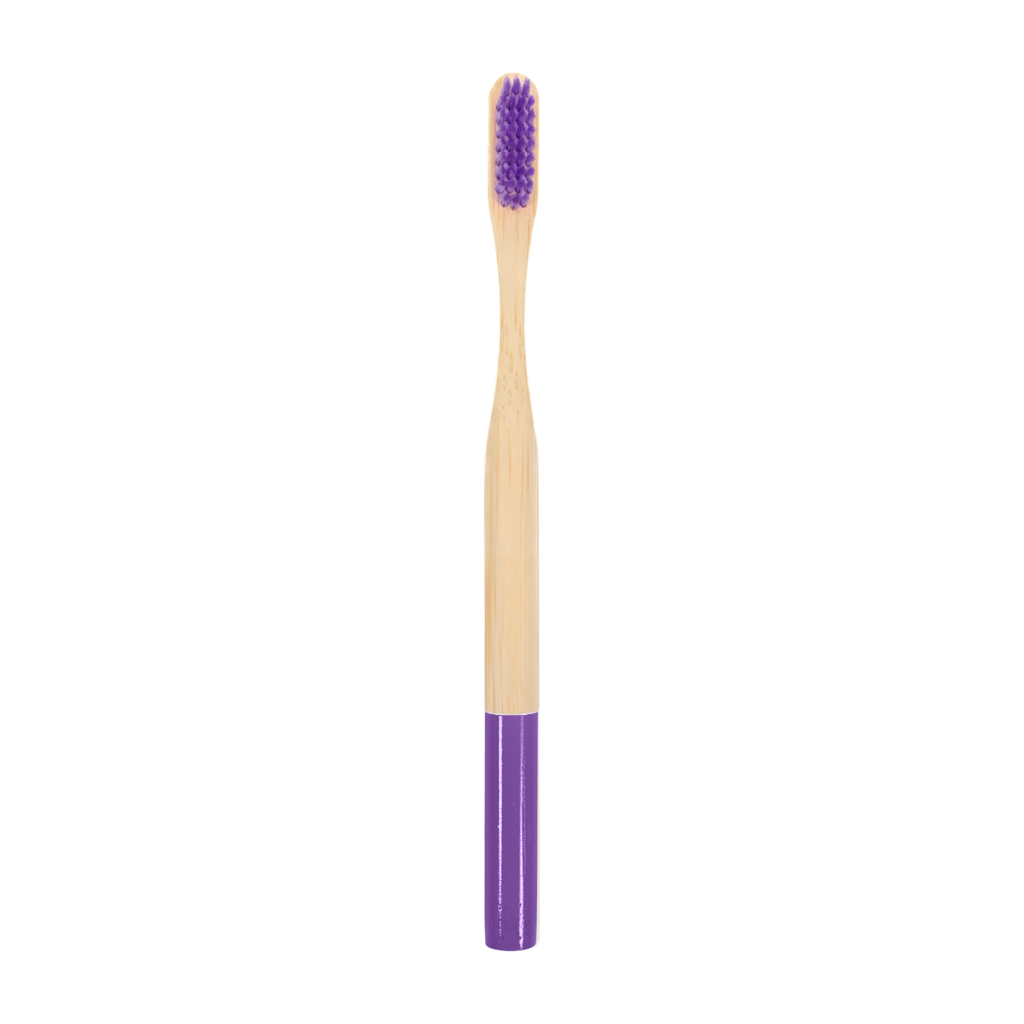 Large Round Handle Colorful Bamboo Toothbrush - Image 8
