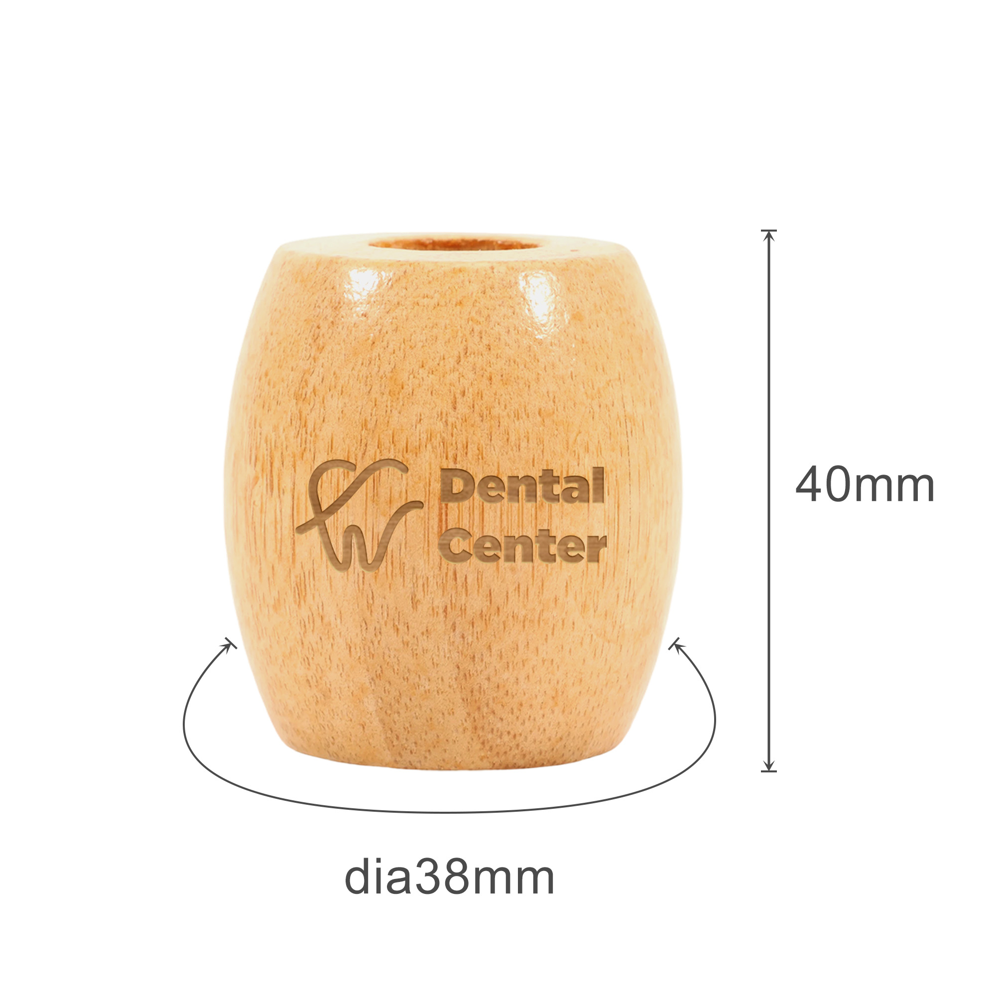 Bamboo Toothbrush Stand - Image 2