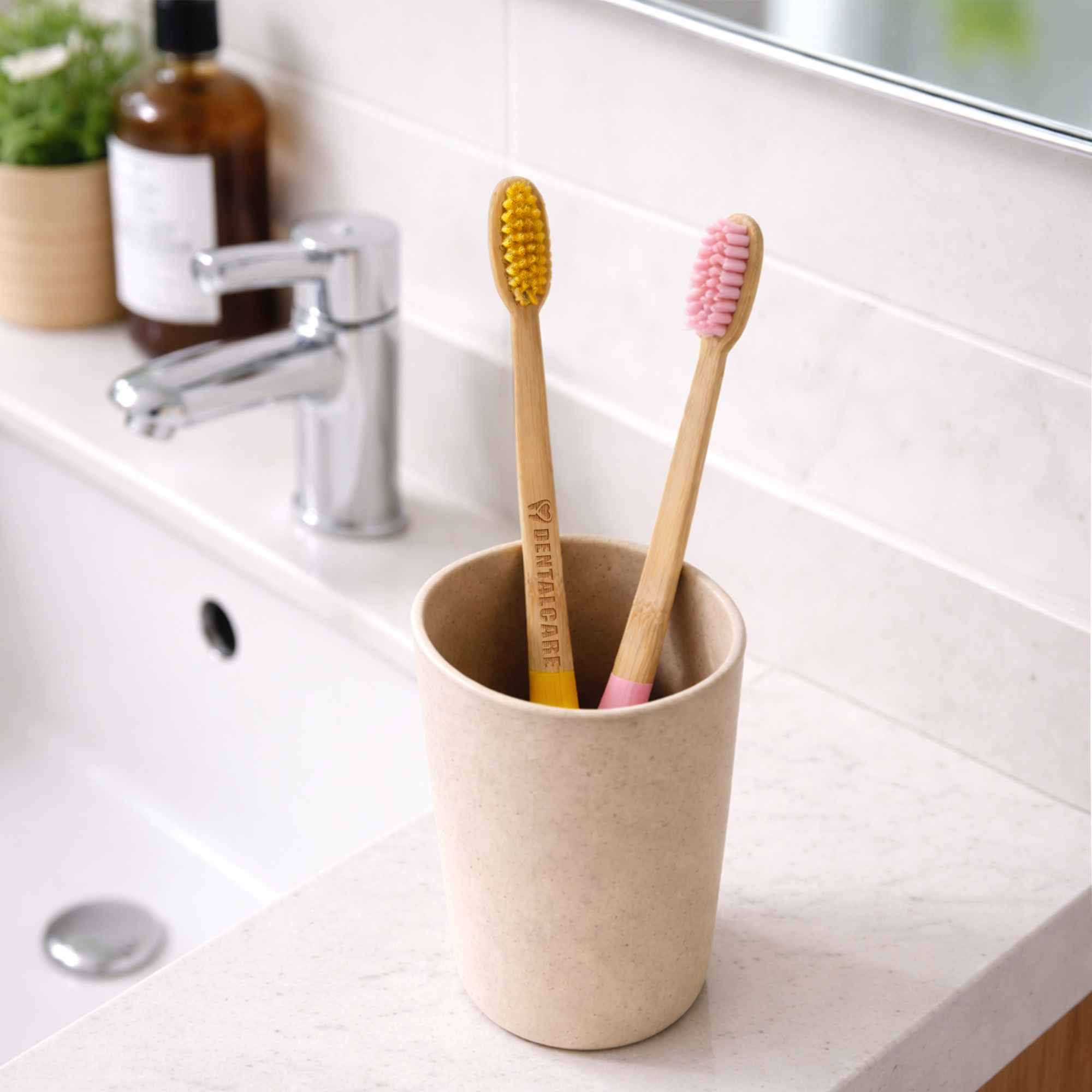 Large Conical Handle Colorful Toothbrush - Image 16