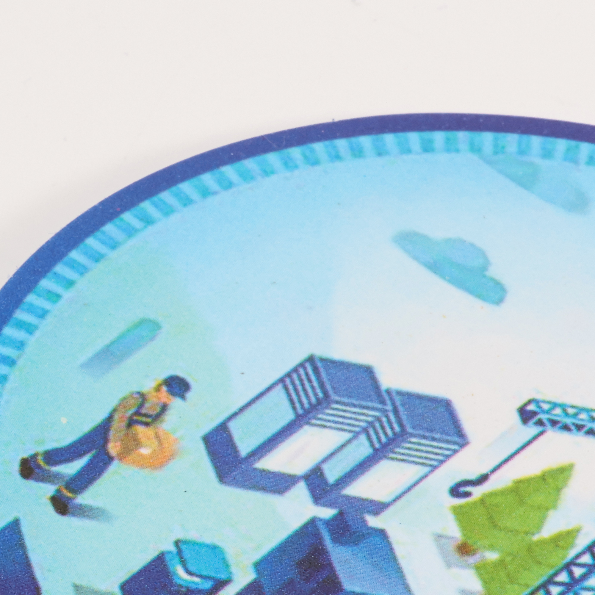 Seven-pieces Plastic Hand Fan - Image 8