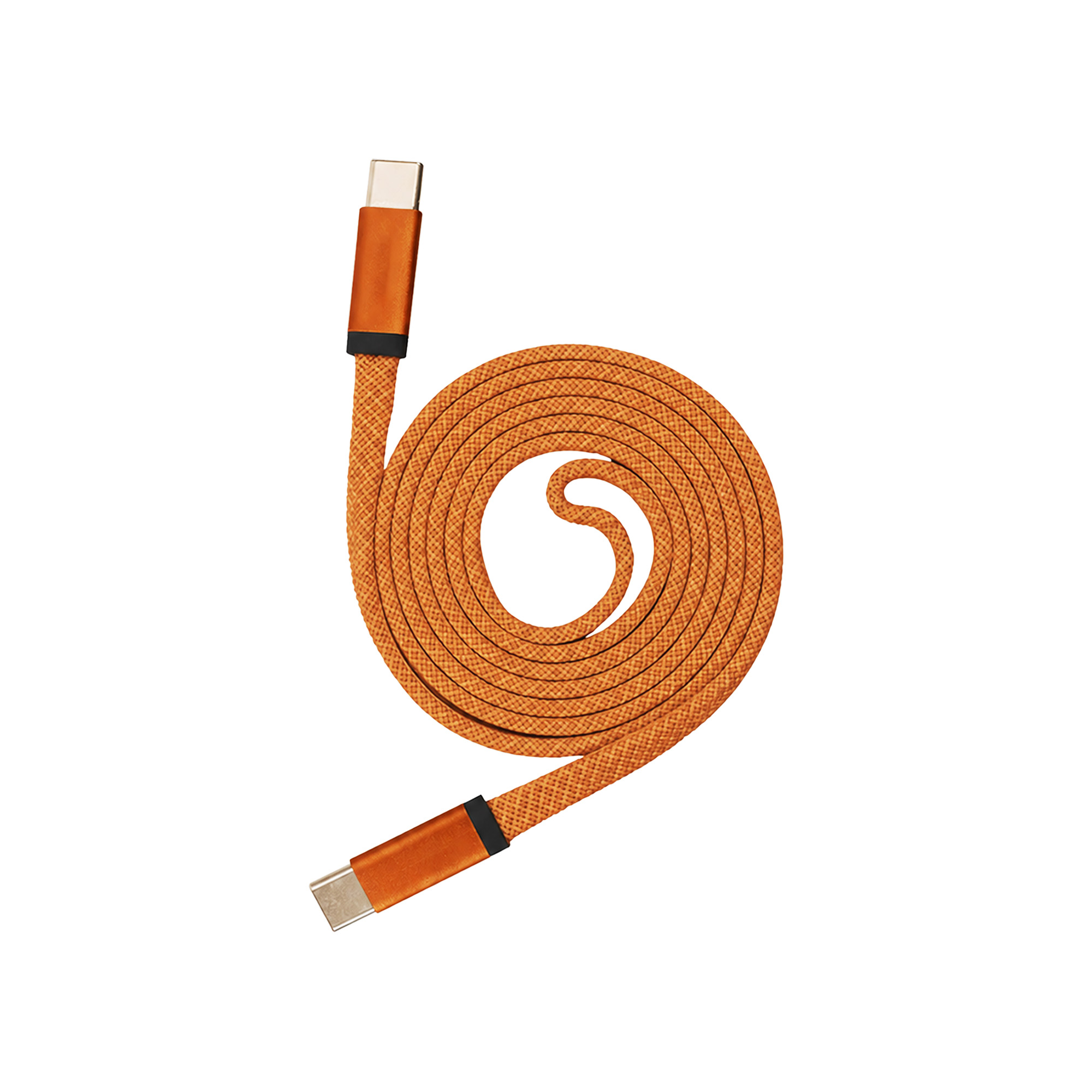 100W Magnetic Flat Braided Charging Cable - Image 3