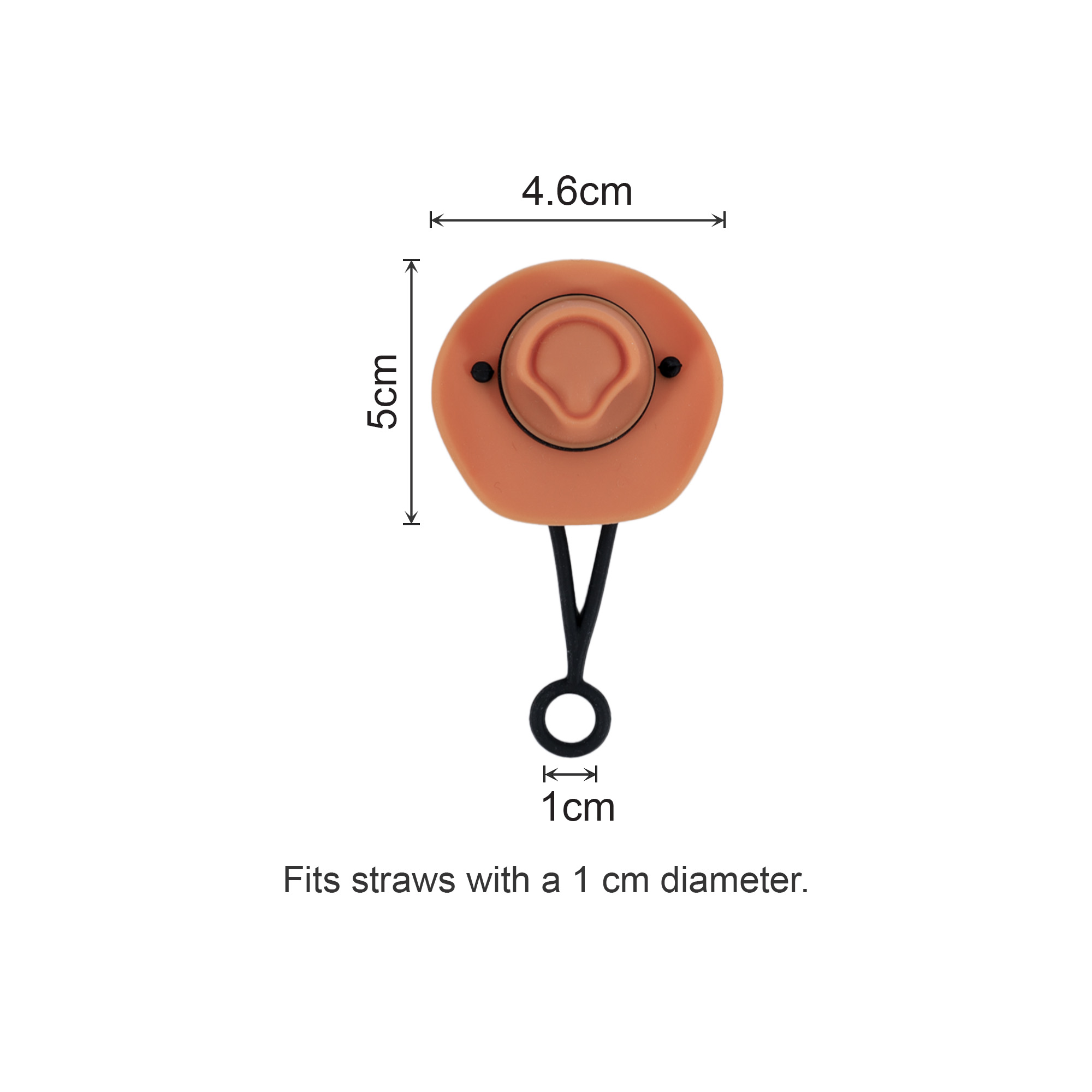 Brim Hat Silicone Straw Cover - Image 6