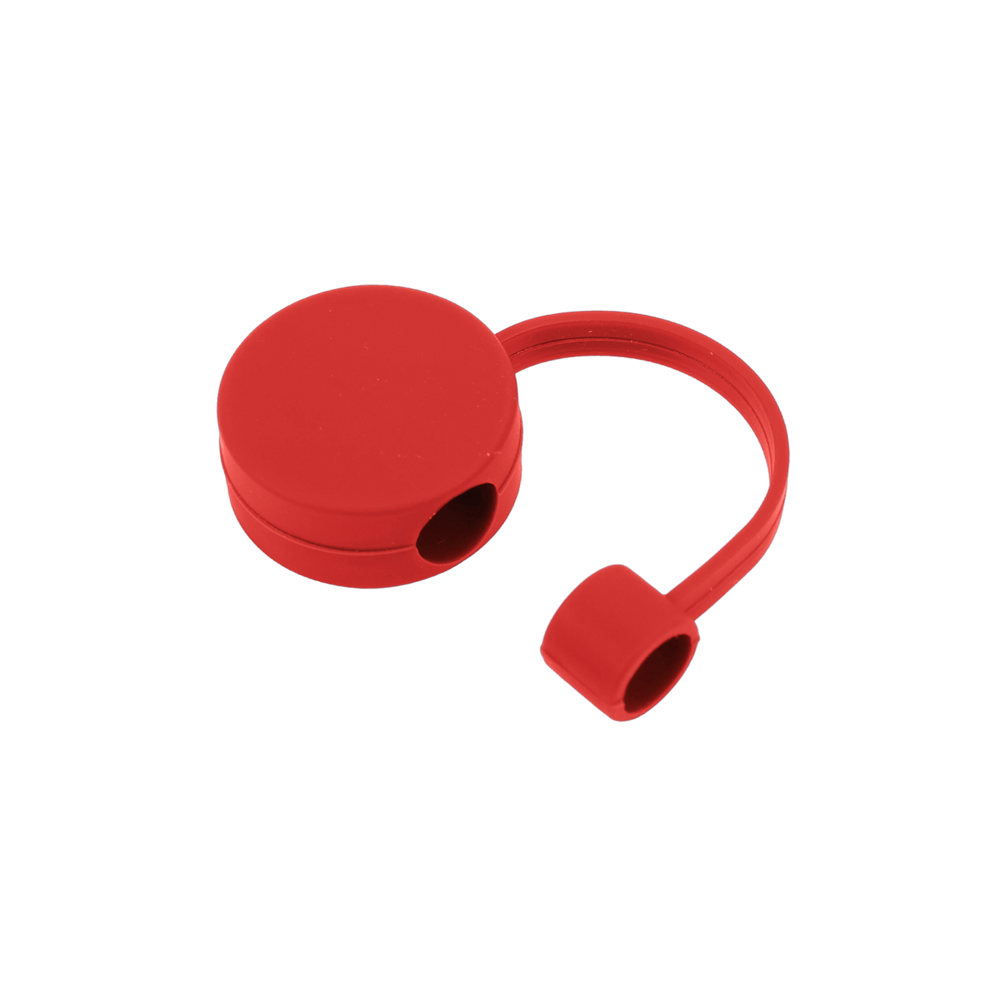 Round Silicone Straw Cover - Image 3