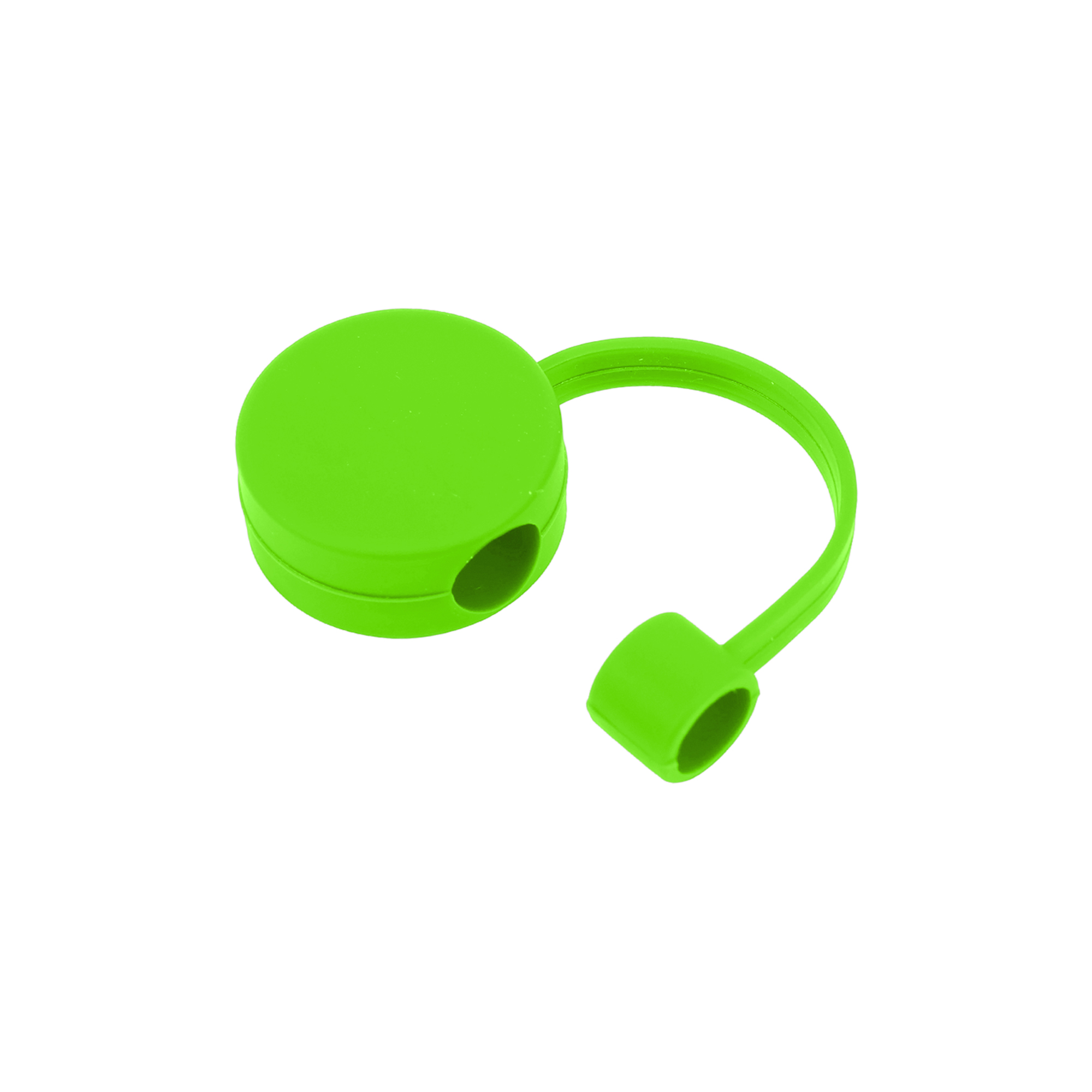 Round Silicone Straw Cover - Image 2