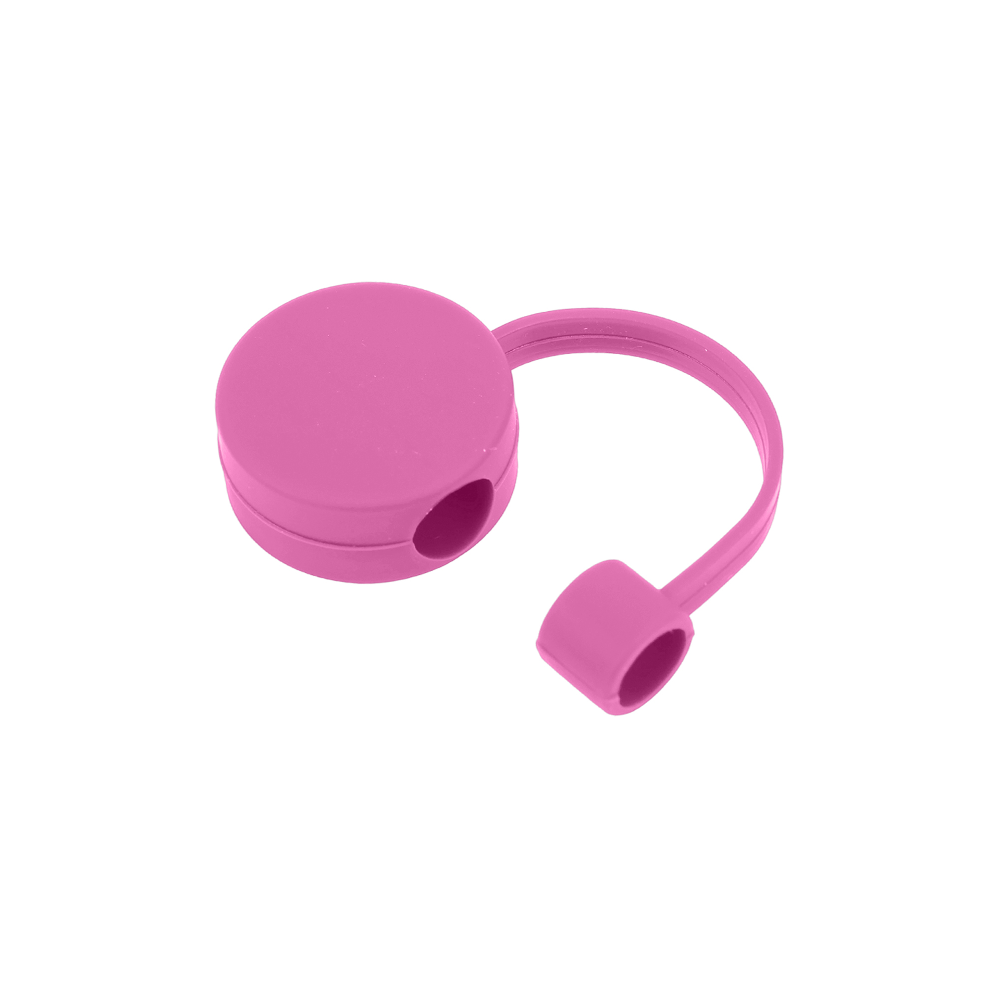 Round Silicone Straw Cover - Image 10