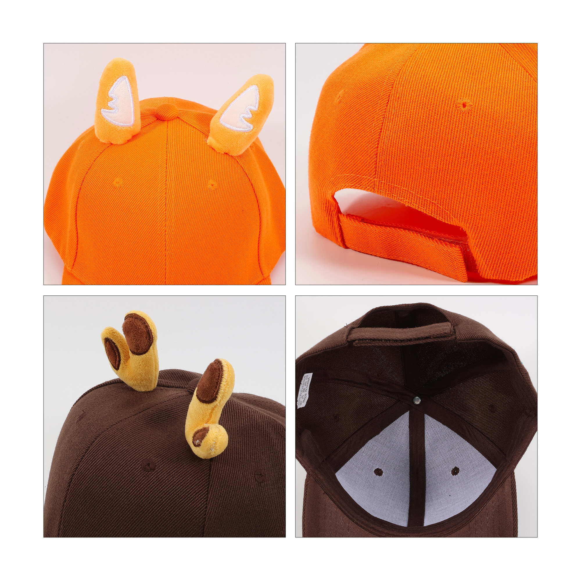 Animal Ear Baseball Hats - Image 10