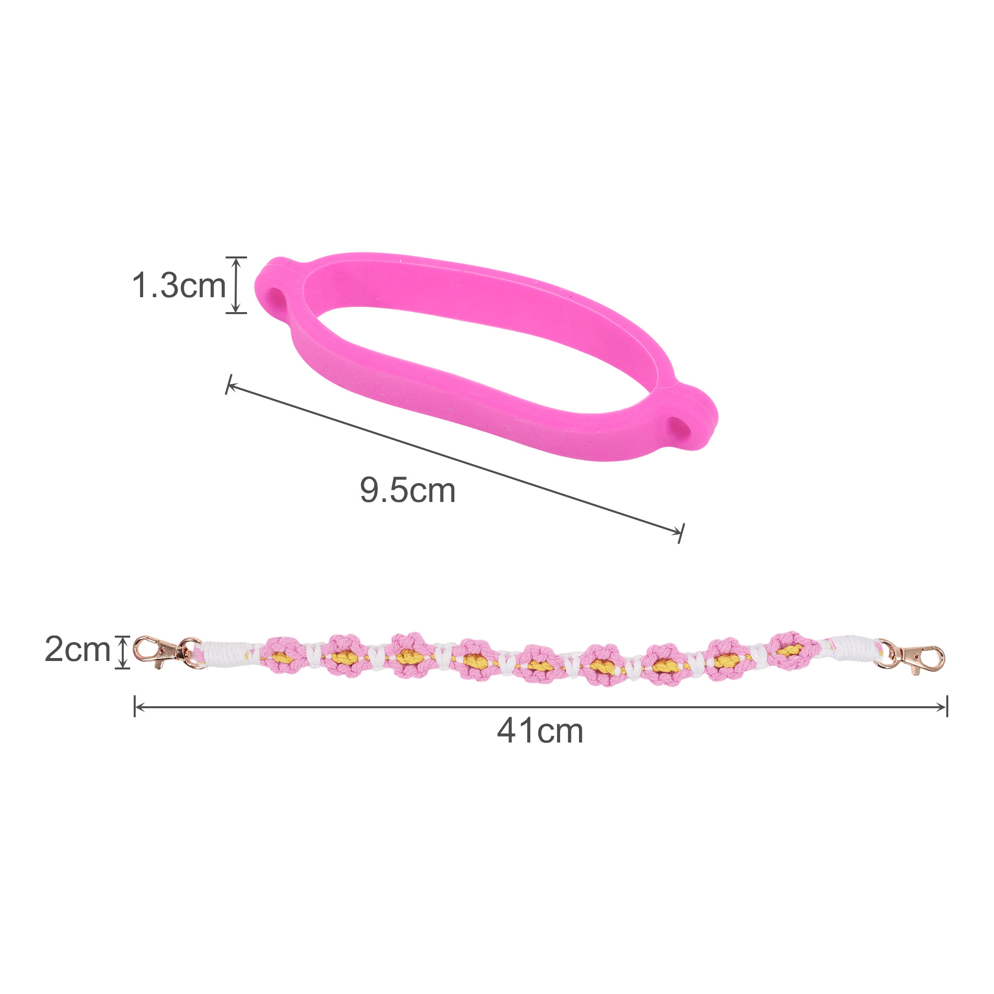 Woven Flower Tumbler Strap - Image 8