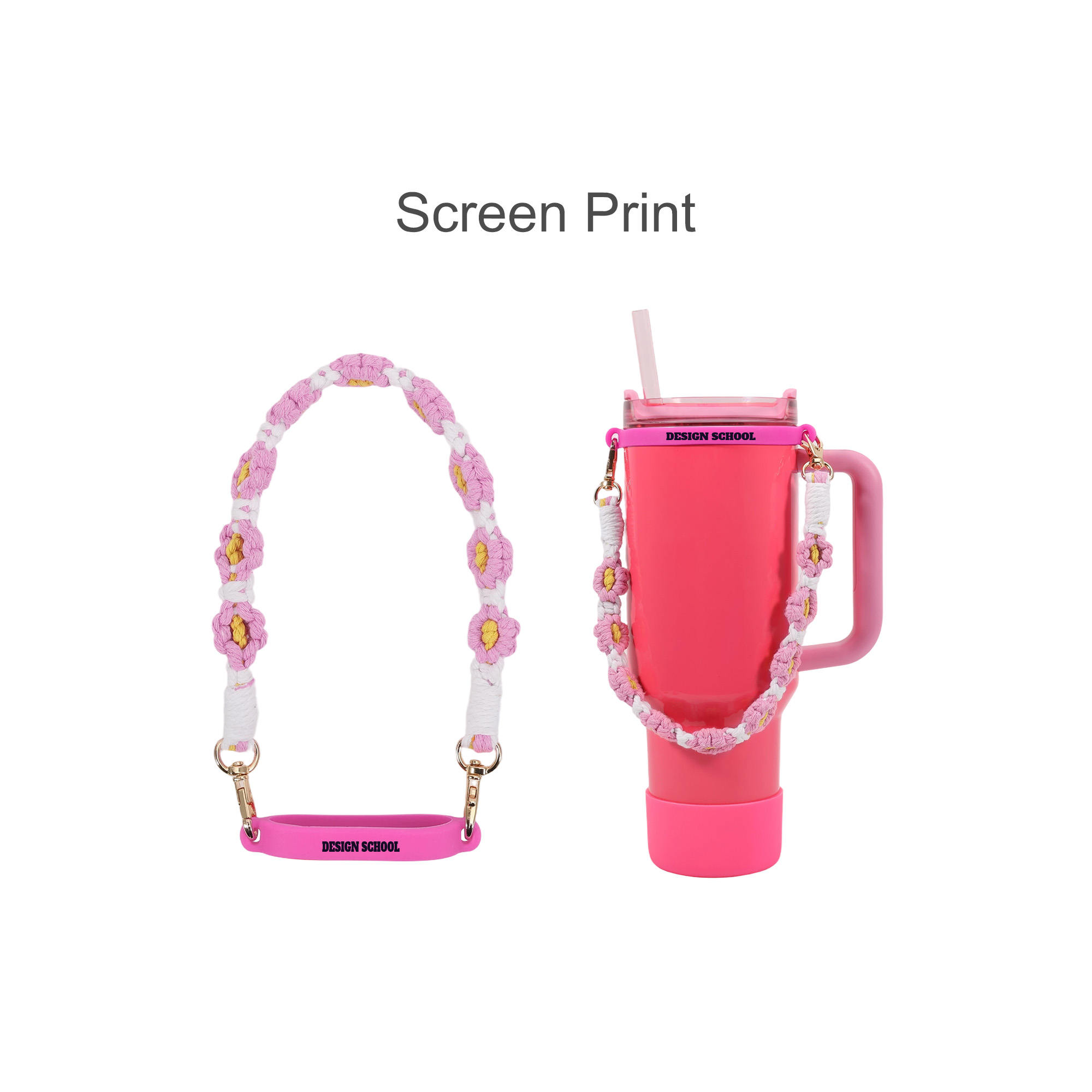 Woven Flower Tumbler Strap - Image 9
