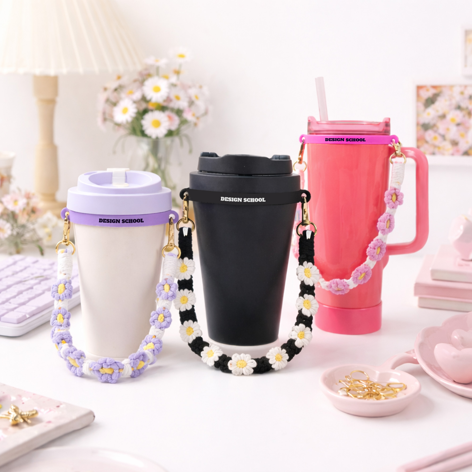 Woven Flower Tumbler Strap - Image 11