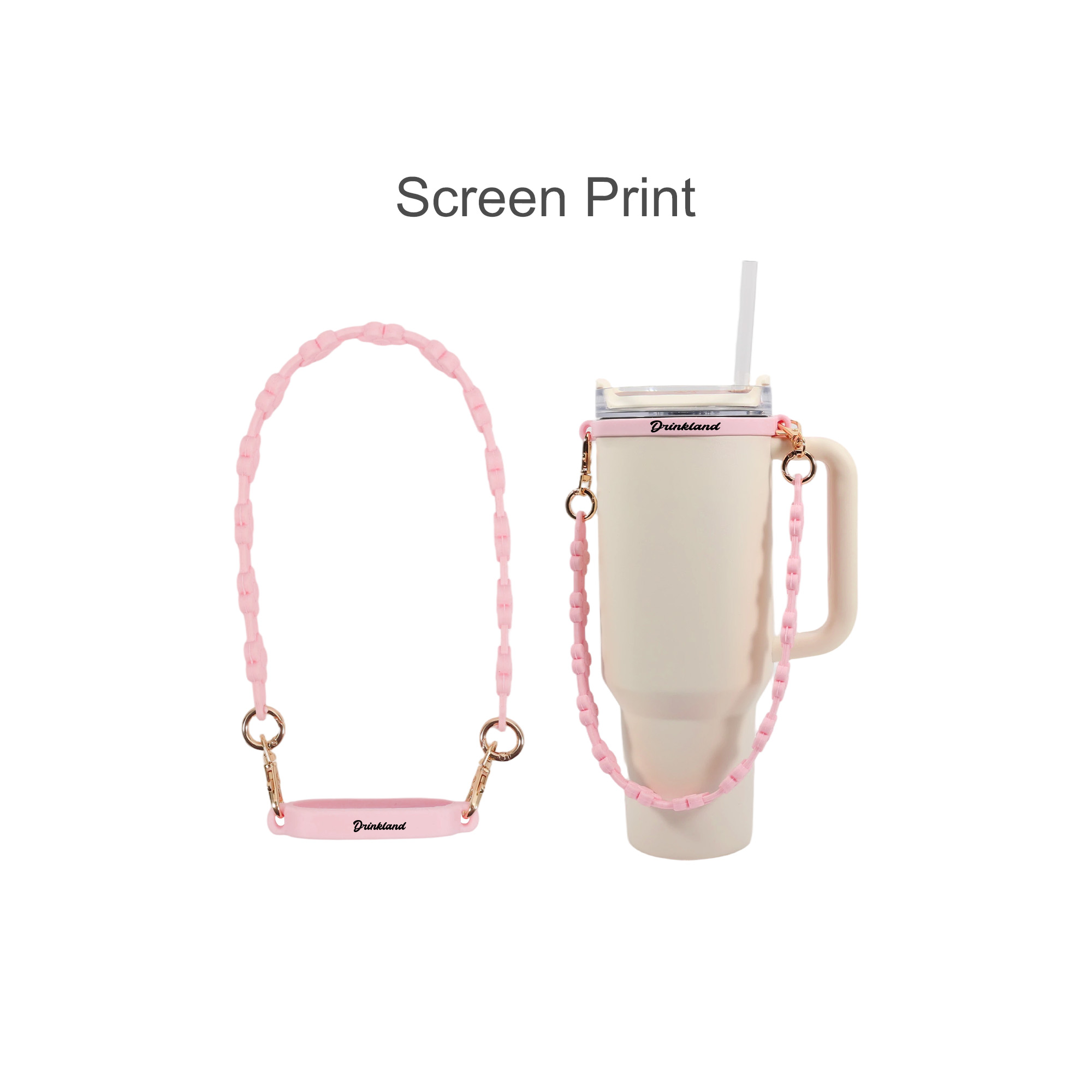 Silicone Flower Tumbler Strap - Image 8