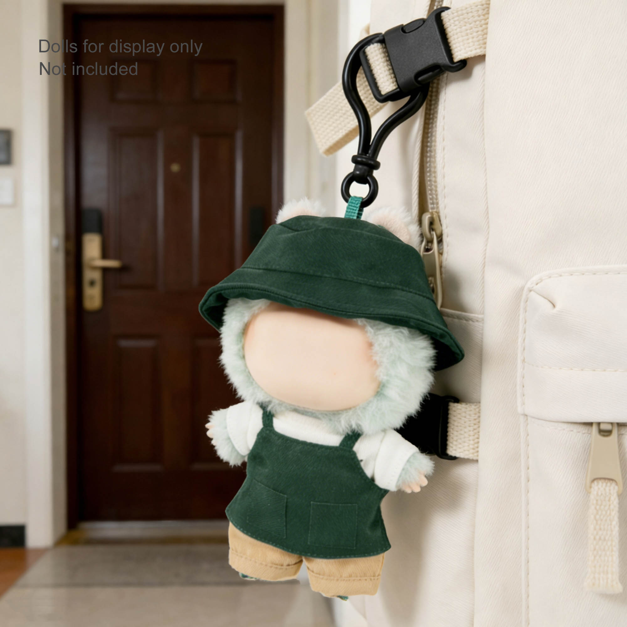 Plush Doll Cafe 4-Piece Apron Outfit (15–17cm Doll) - Image 10