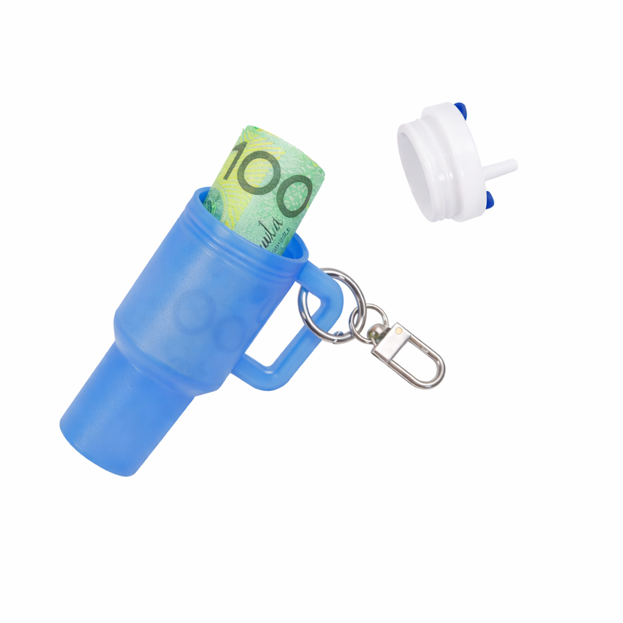 Glow in the Dark Mini Tumbler Keyring - Image 10