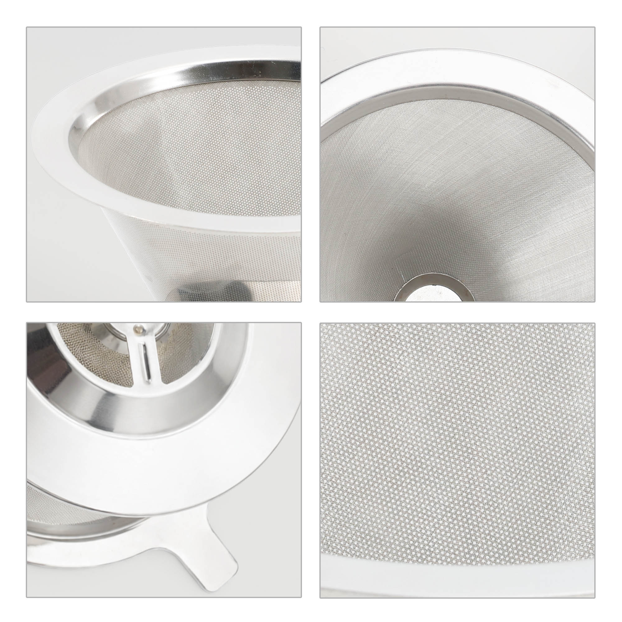 Stainless Steel Coffee Filter with Stand - Image 5