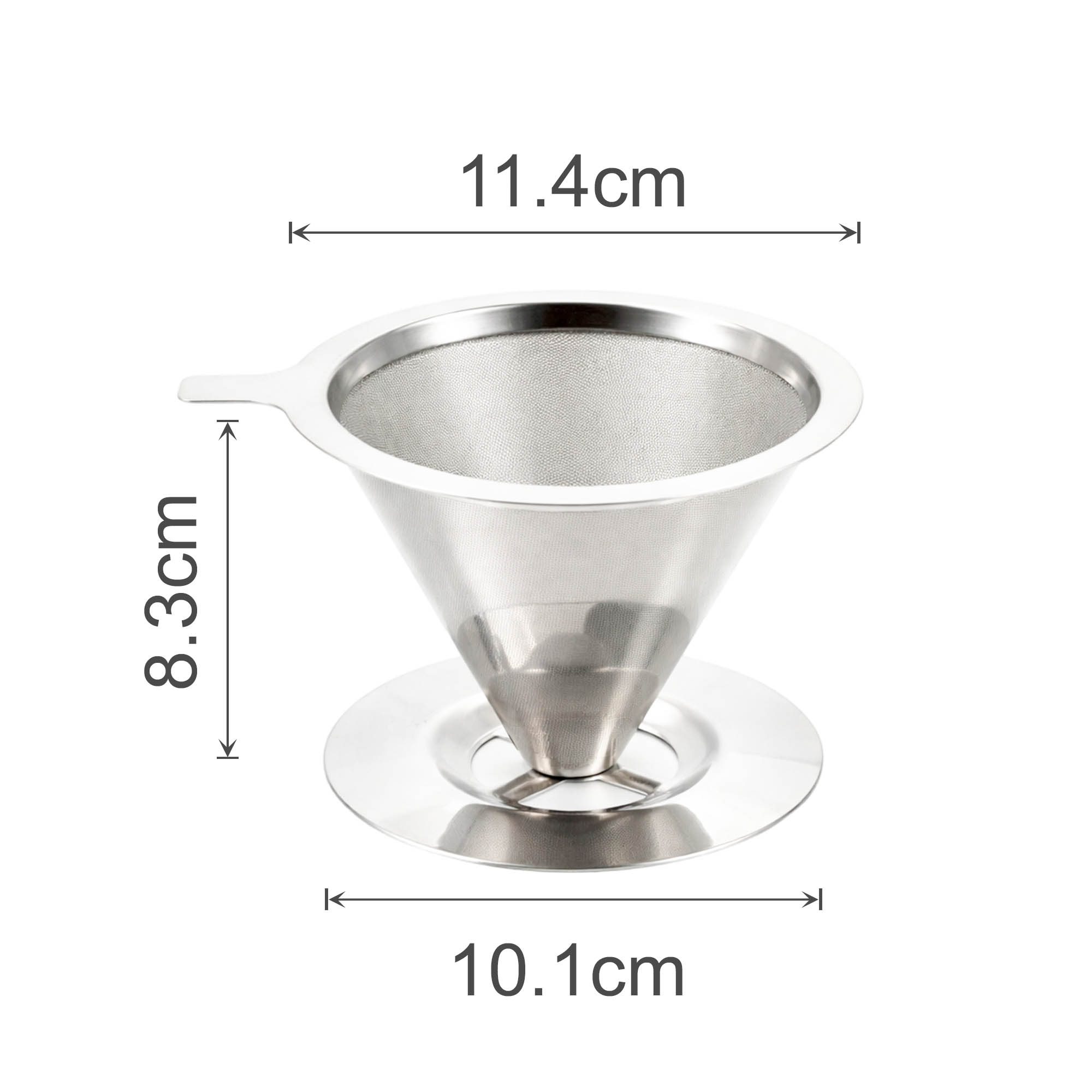 Stainless Steel Coffee Filter with Stand - Image 3