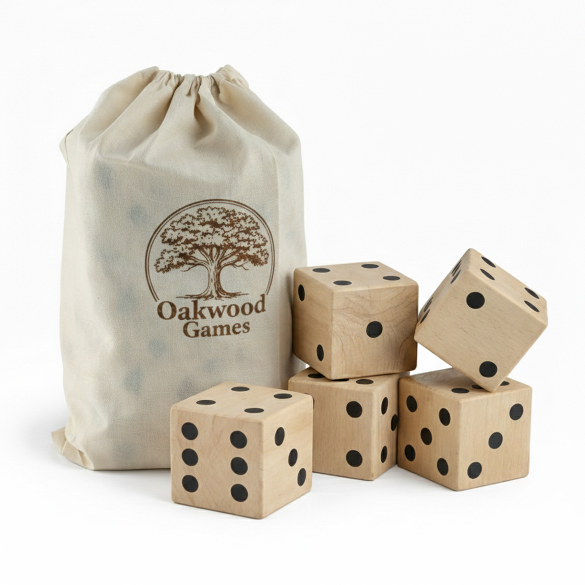 Wooden Yard Dice set - Image 3
