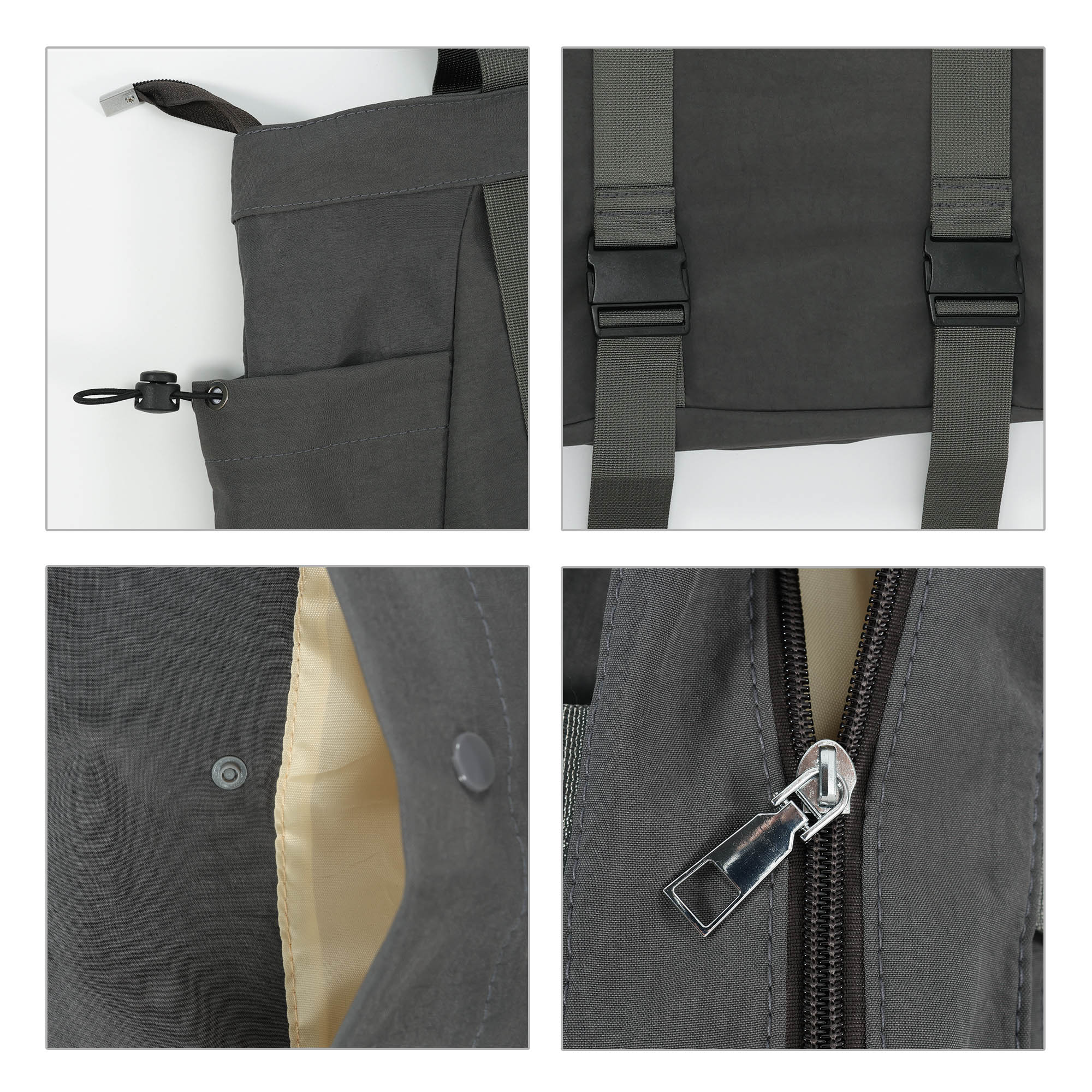 Lightweight Tote Bag With Yoga Mat Straps - Image 8