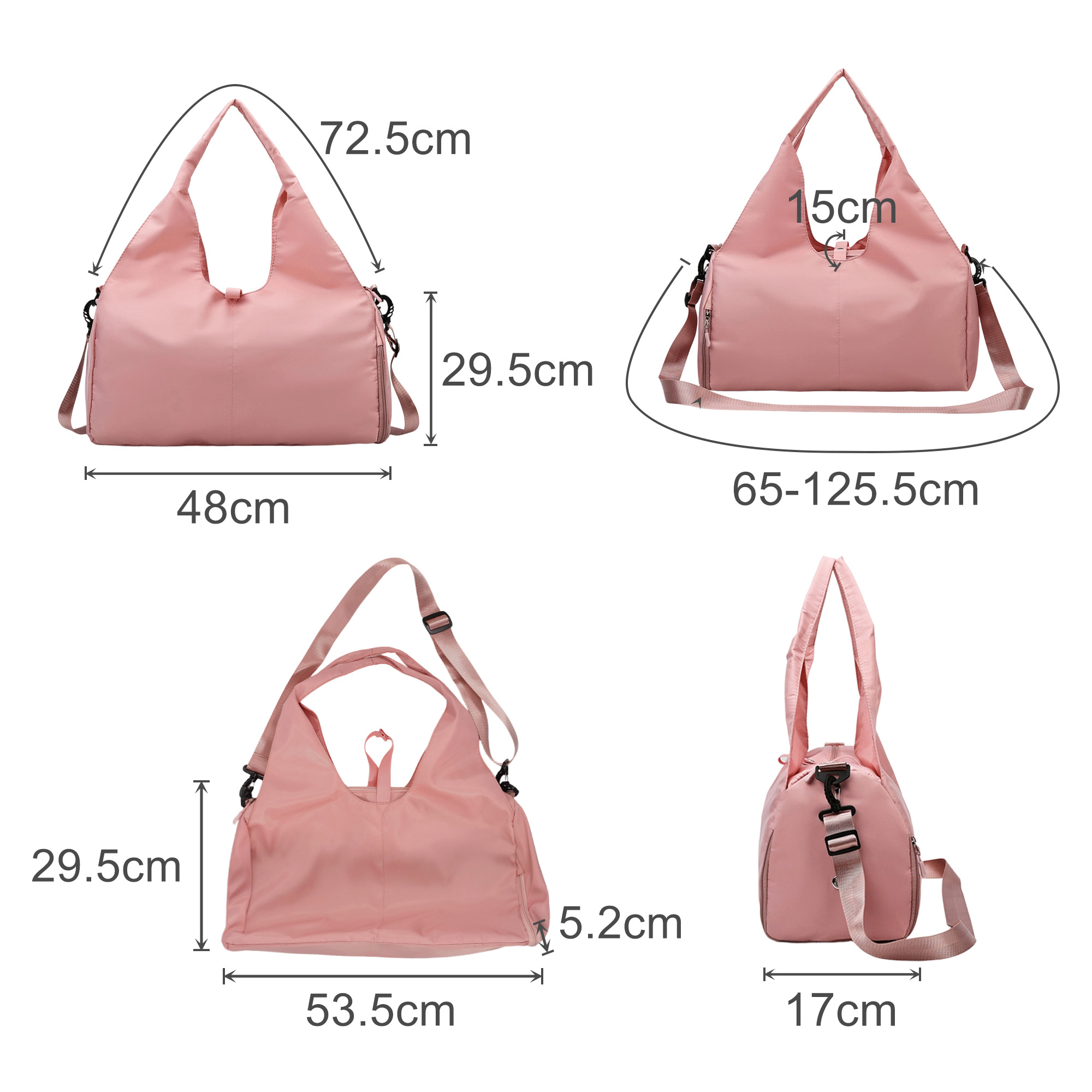 Duffle Bag With Yoga Mat Strap - Image 8