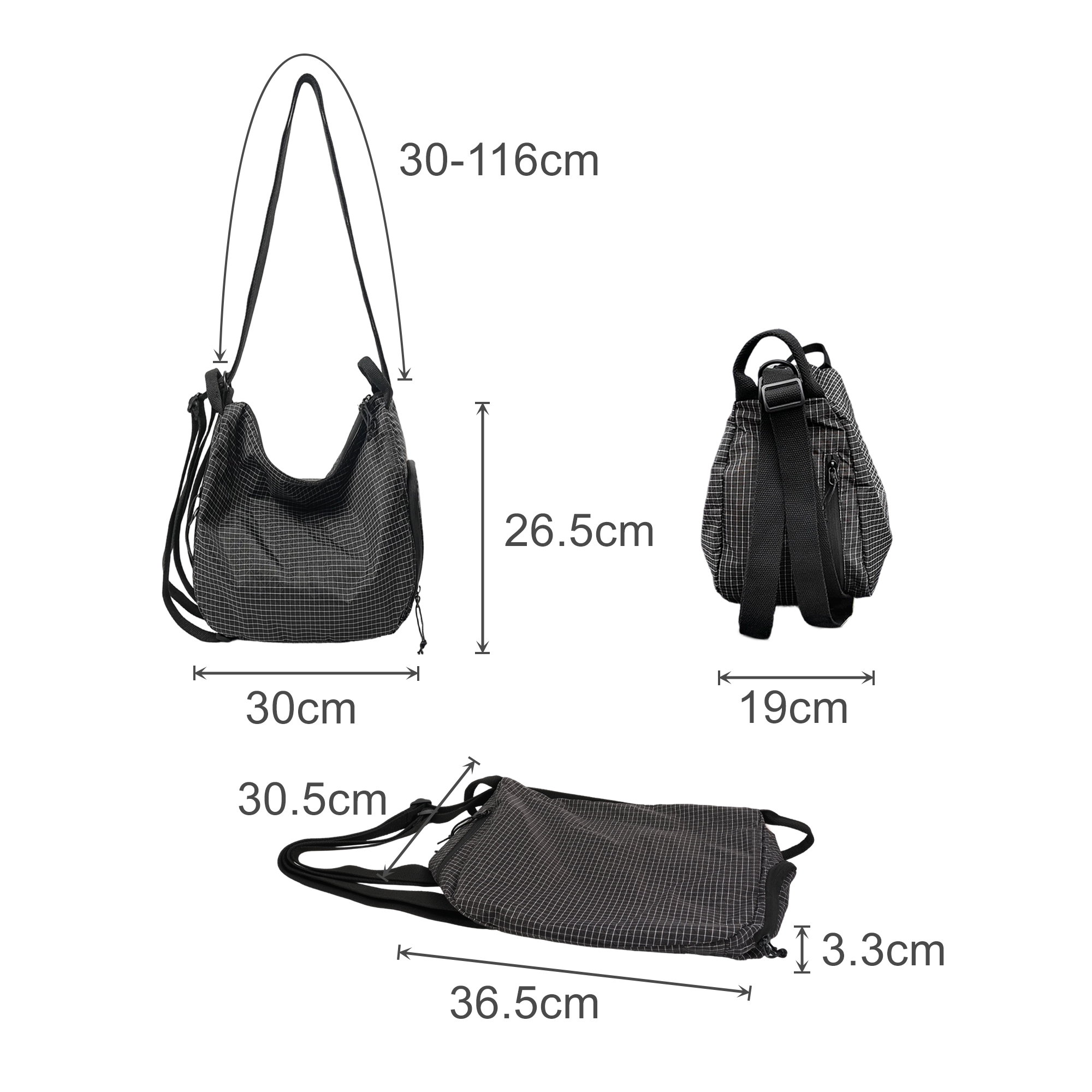 Convertible Lightweight Backpack Duffel Bag - Image 6
