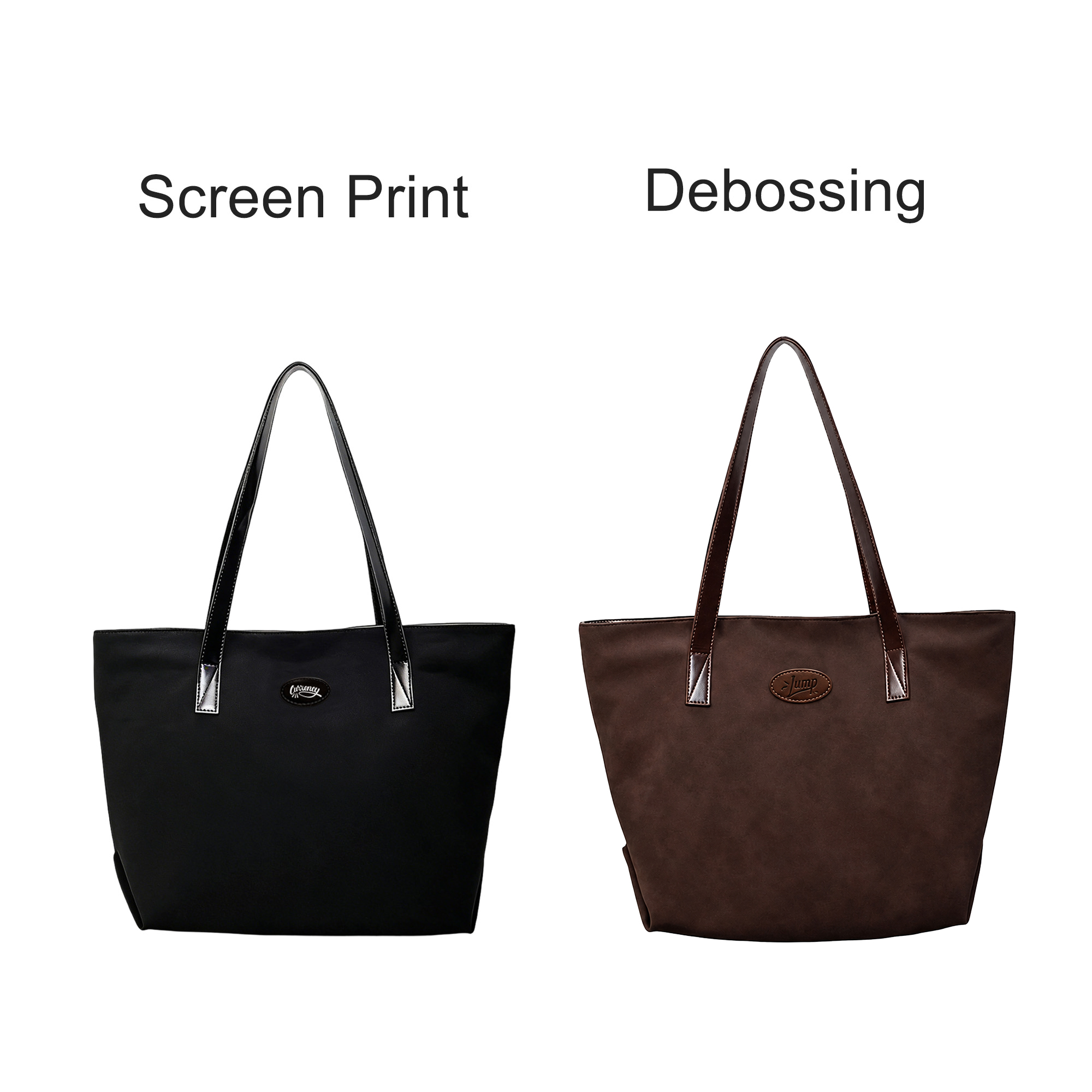 Suede Leather Tote Bag - Image 6