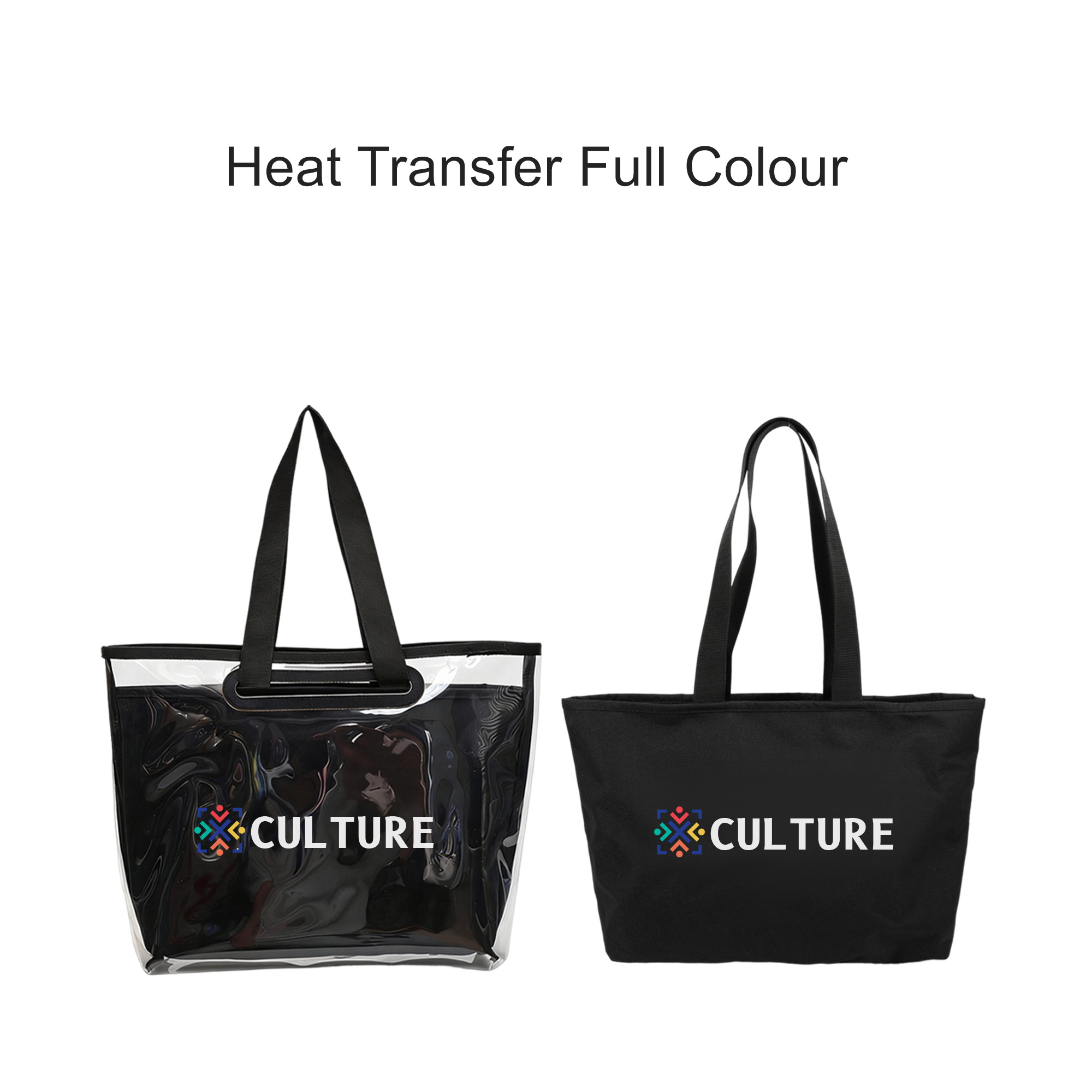 Tote Bag With Detachable PVC Cover - Image 9