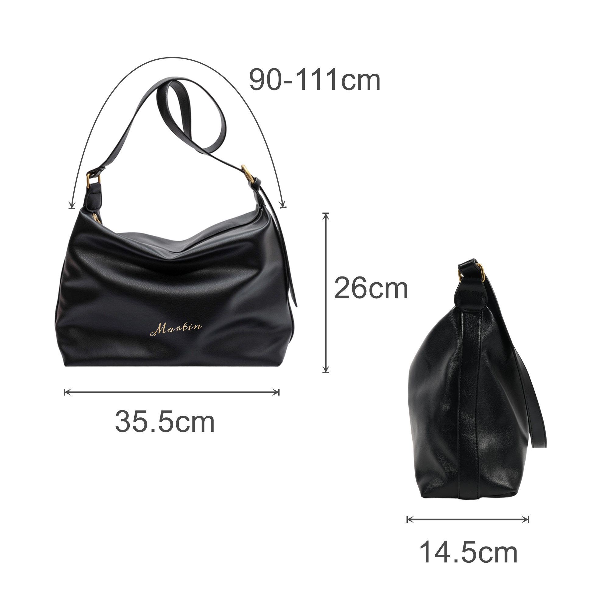 Dumpling Polyurethane Tote Bag - Image 6