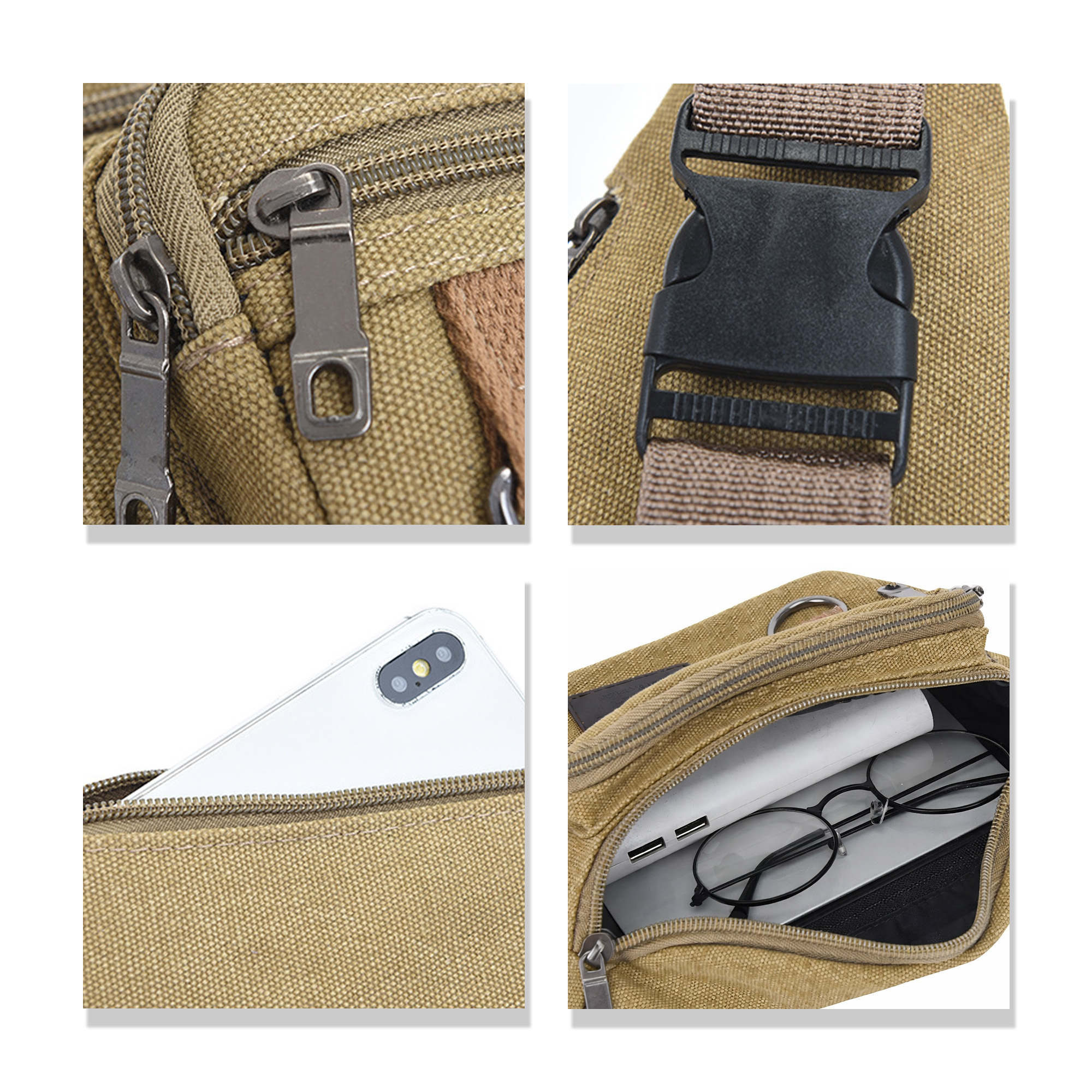 Canvas Waist Bag - Image 9