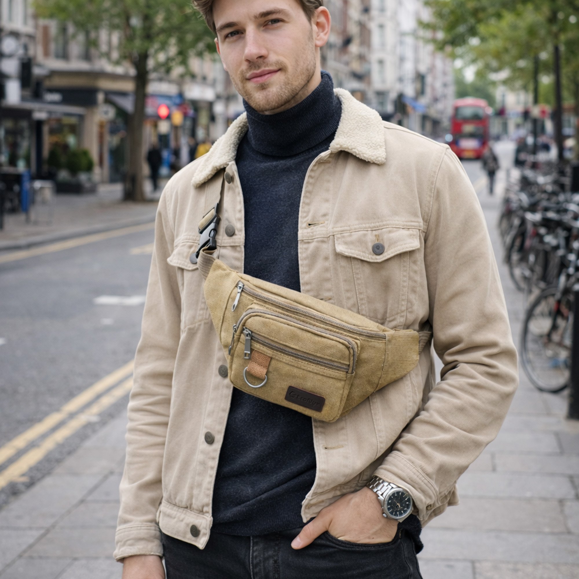 Canvas Waist Bag - Image 11